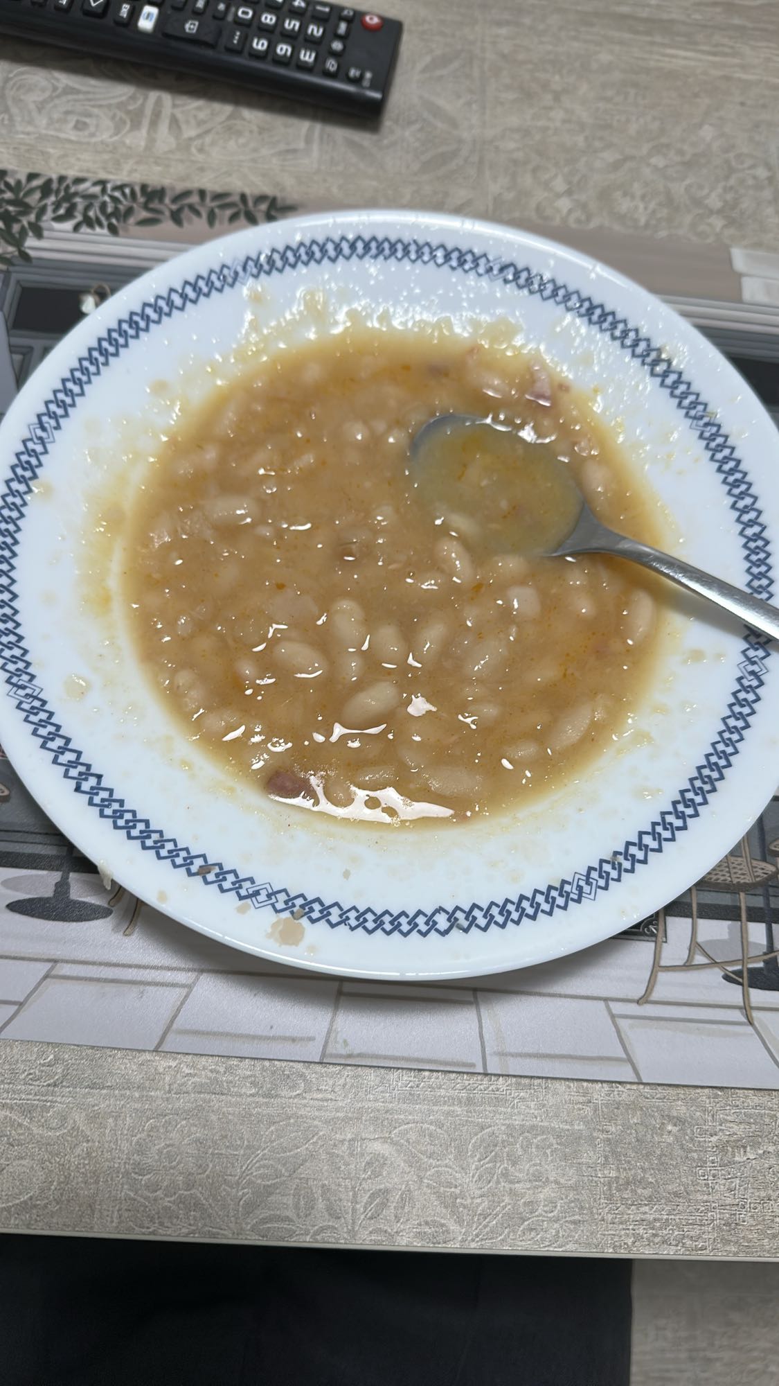 sopa de alubias blancas