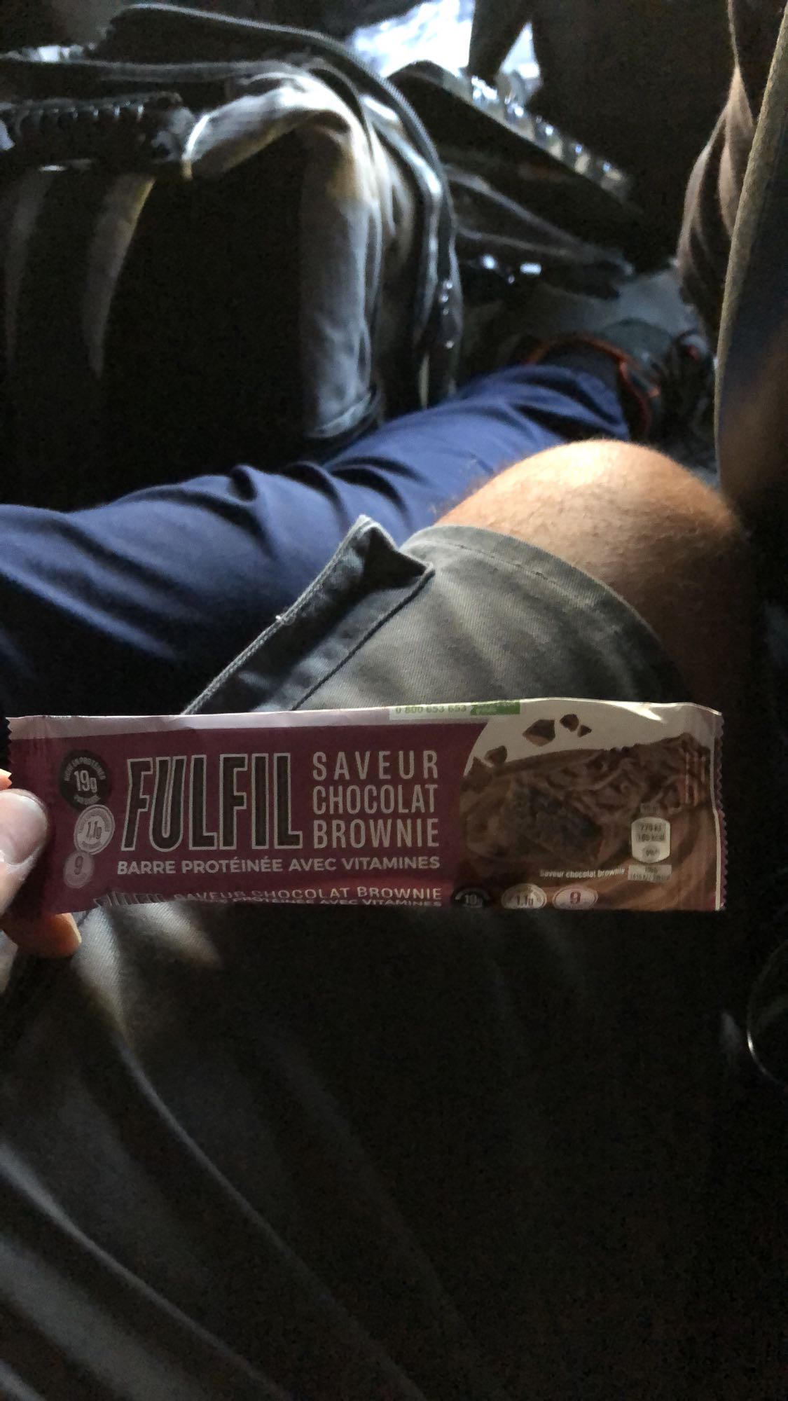 Barre chocolat brownie