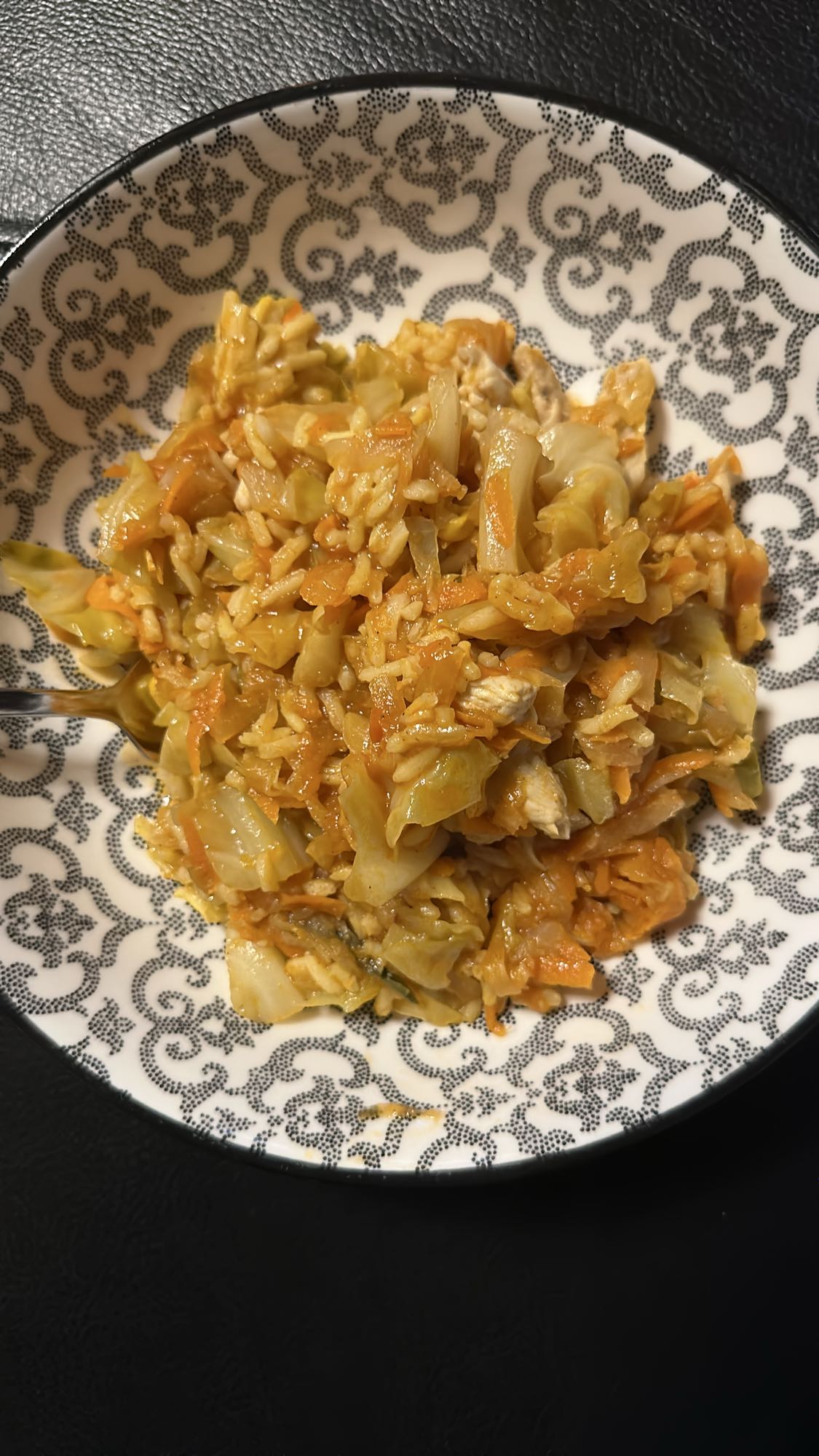 Reis mit Gemüse & Huhn