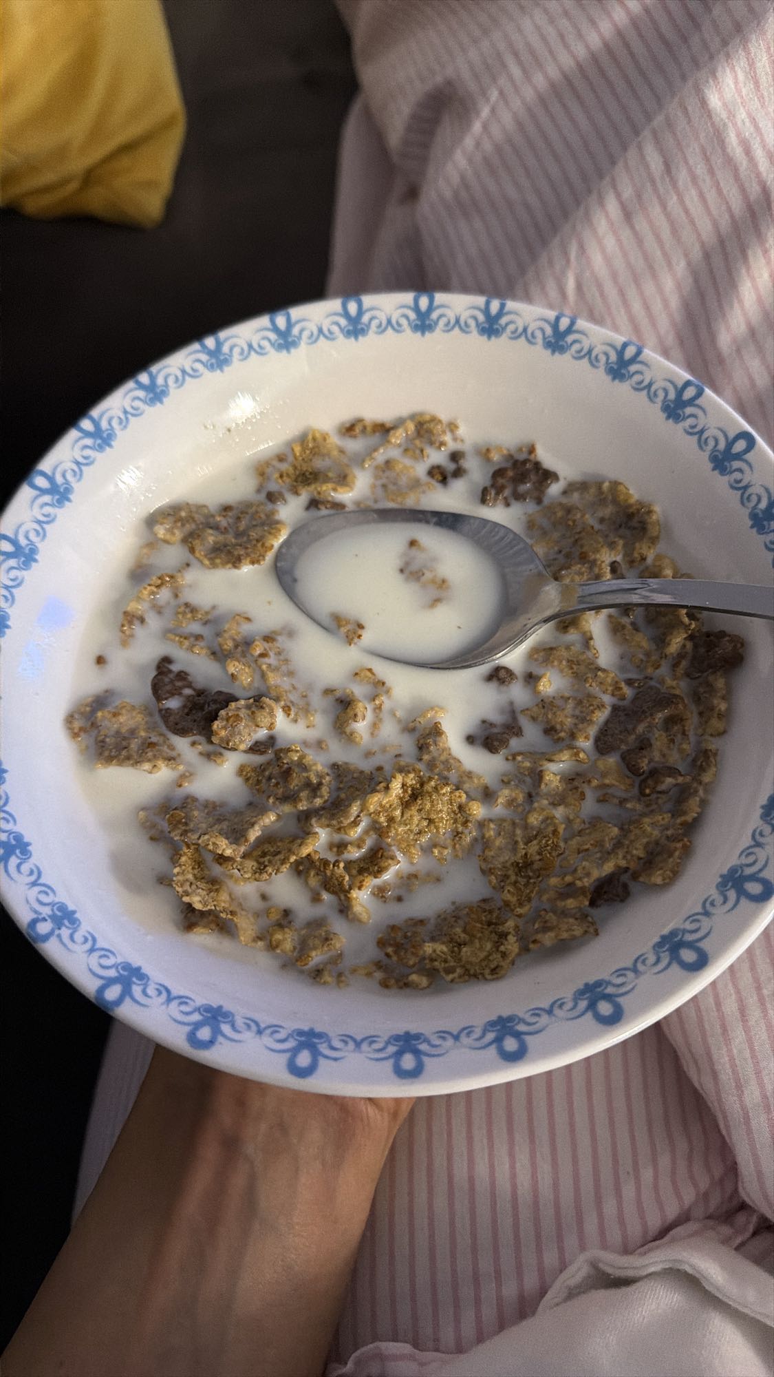 Cereal with milk