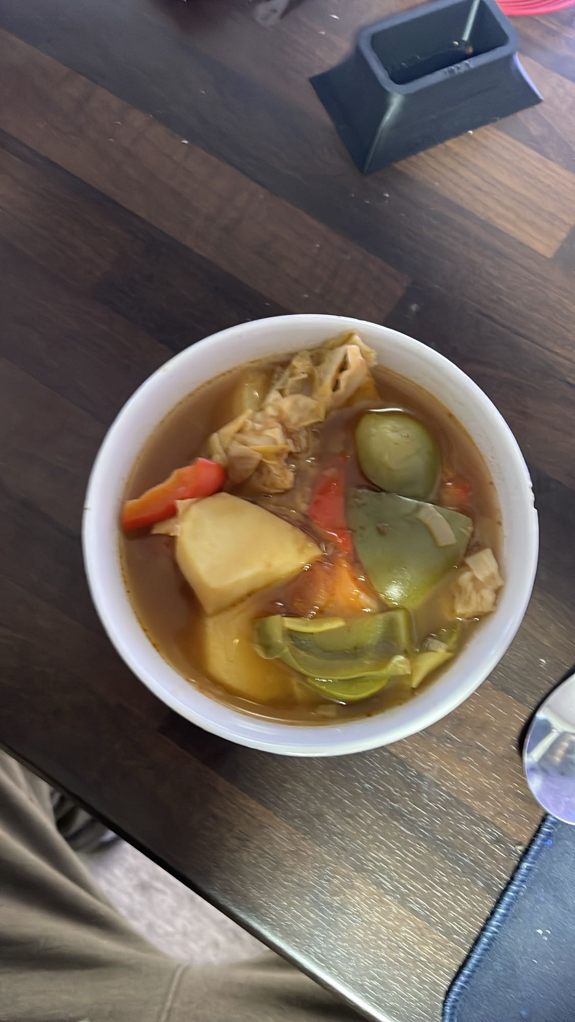 Soupe de légumes maison