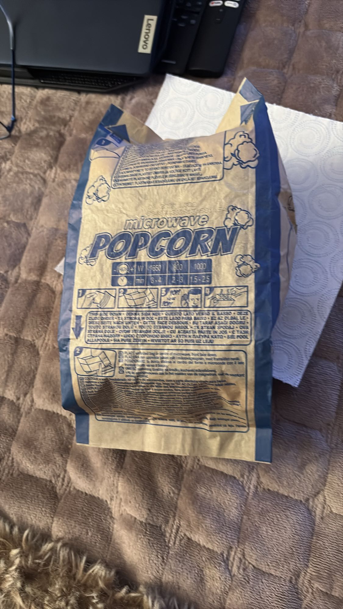 Mikrobølgepopcorn