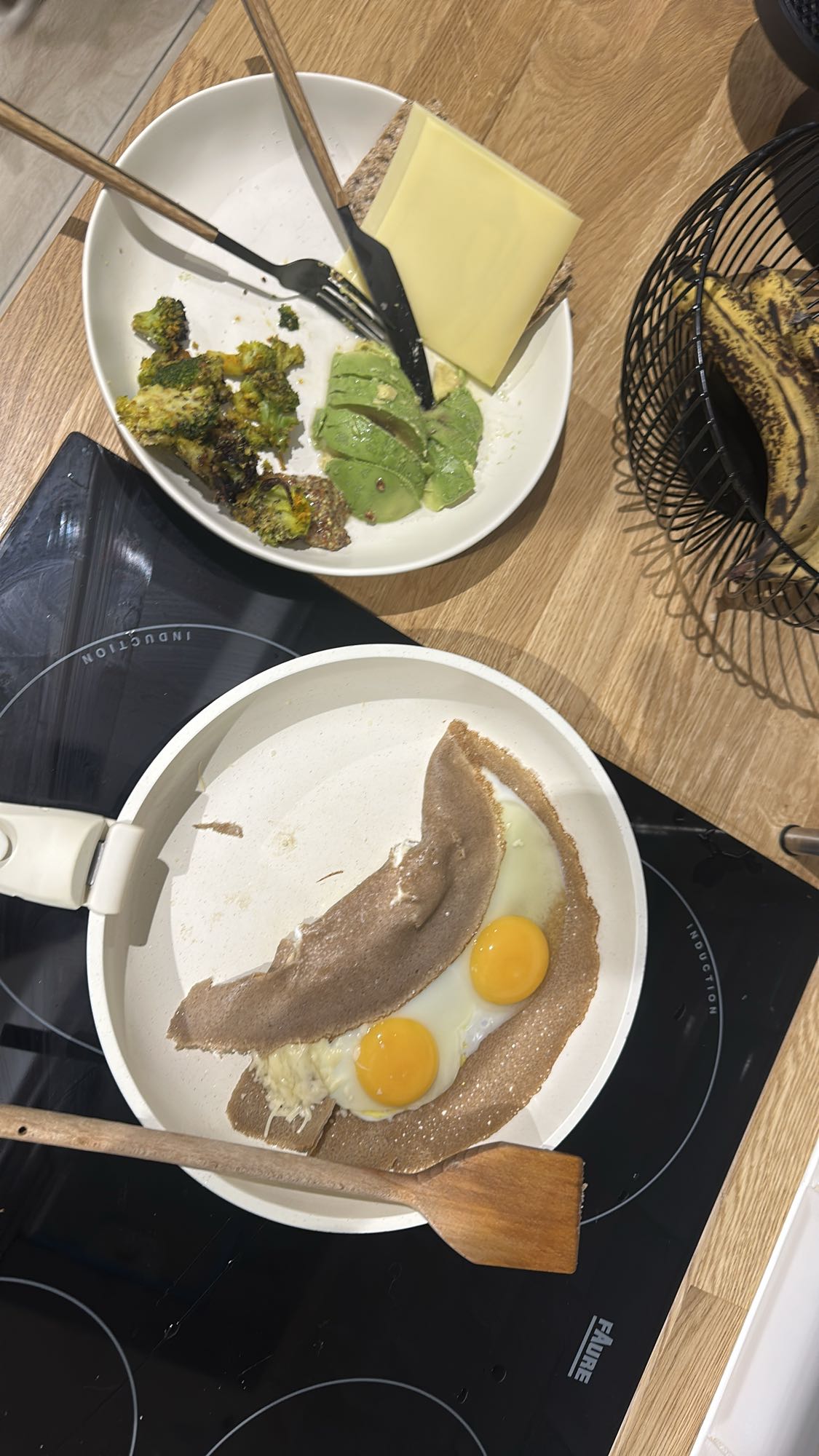 Galette aux œufs et légumes