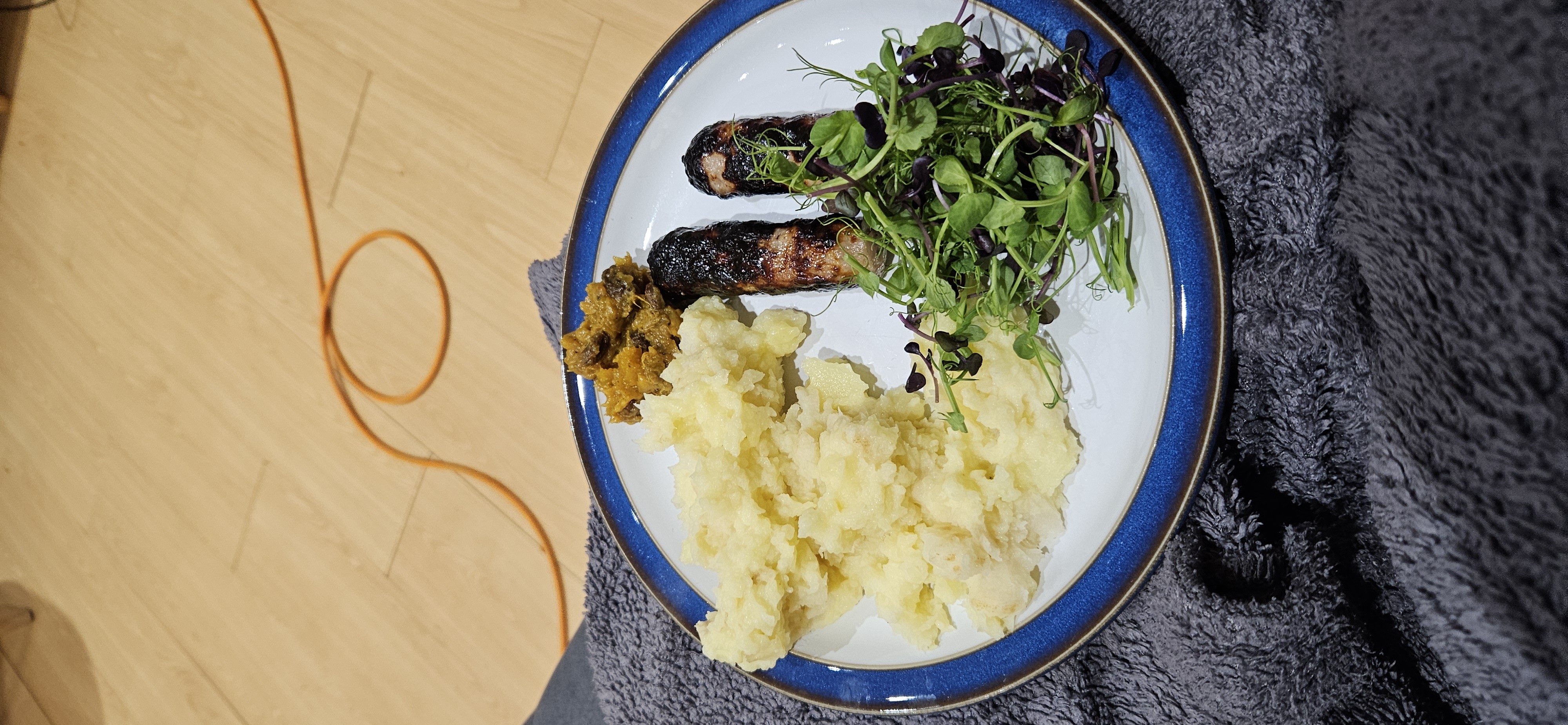 Sausage Mash & Greens