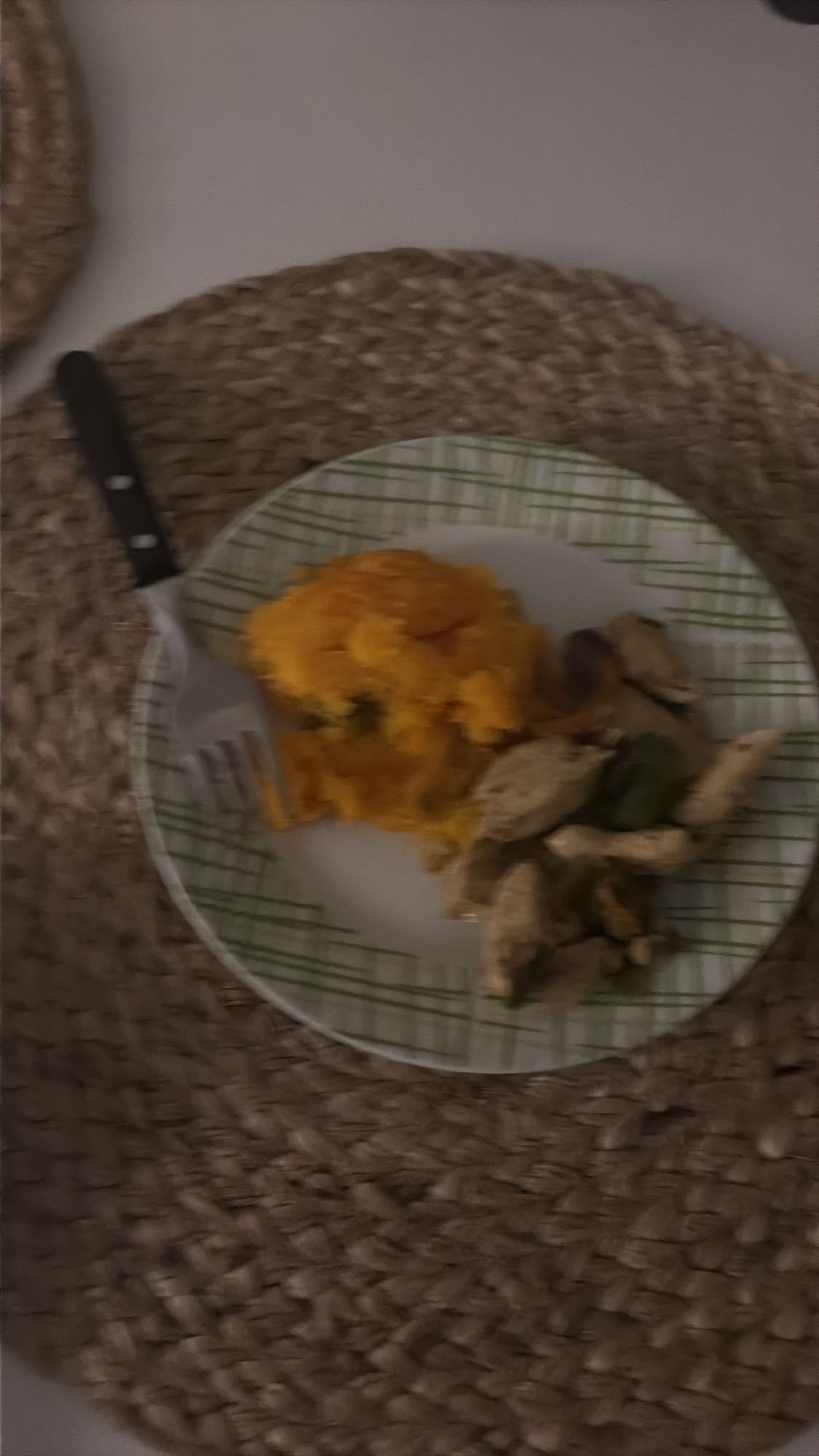 Pollo con calabaza