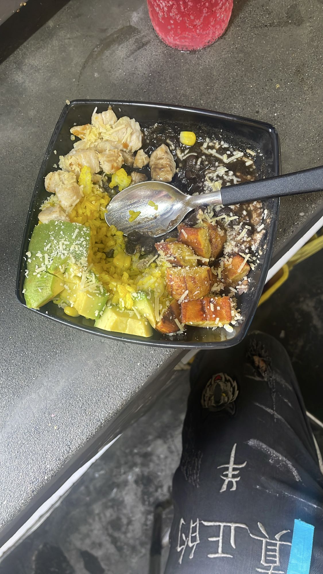 Bowl de pollo y vegetales