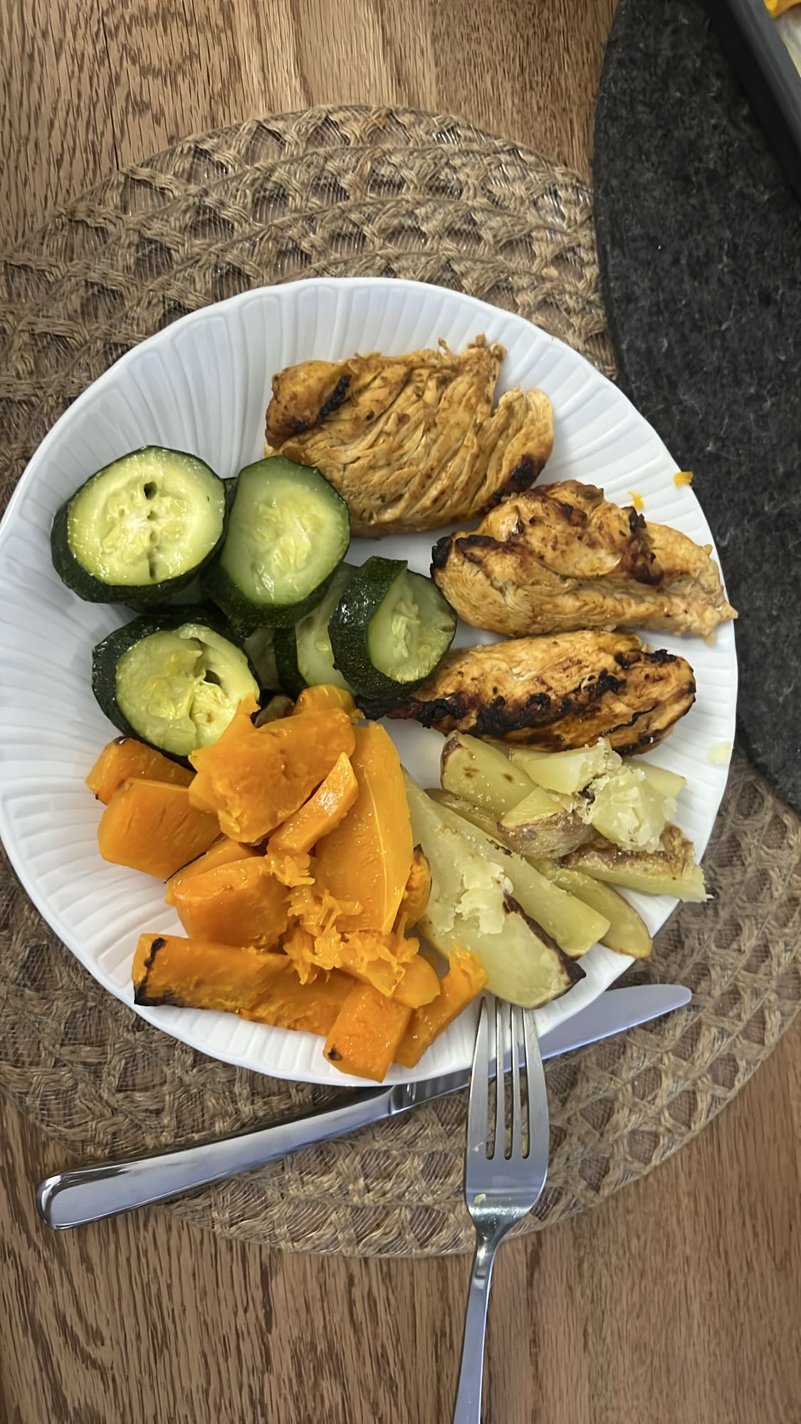 Grilled Chicken & Veggies
