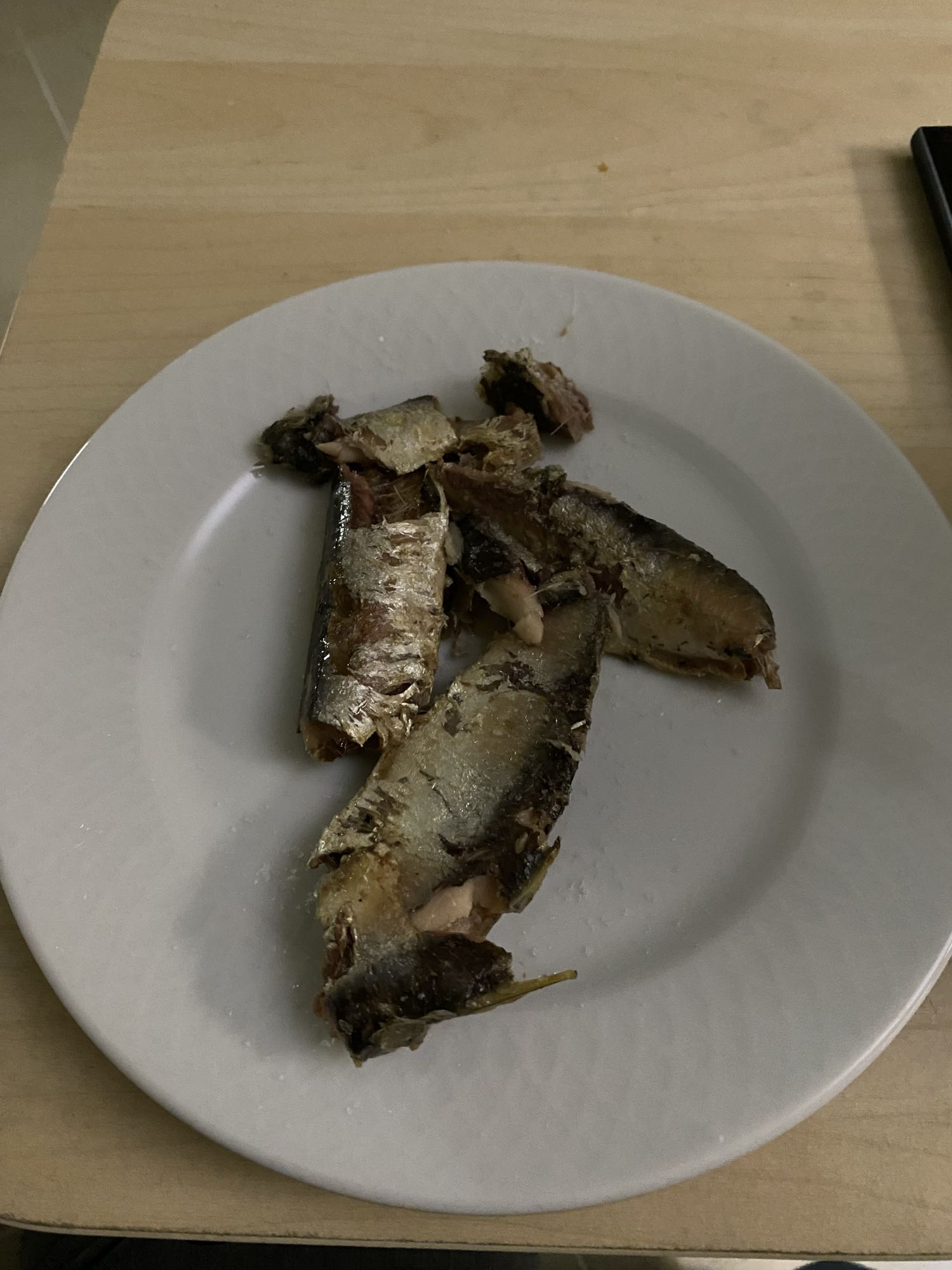 Sardinas en plato