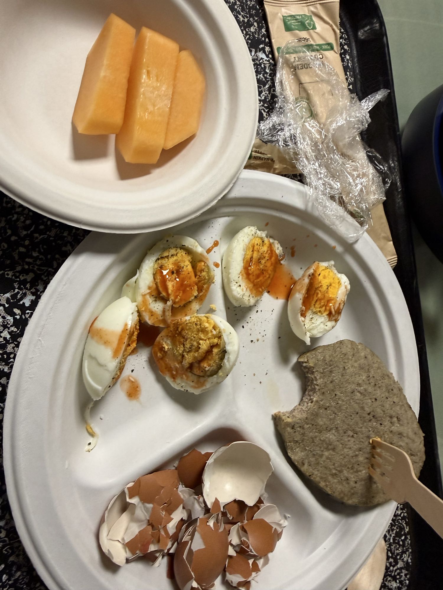 Eggs and Sausage Plate