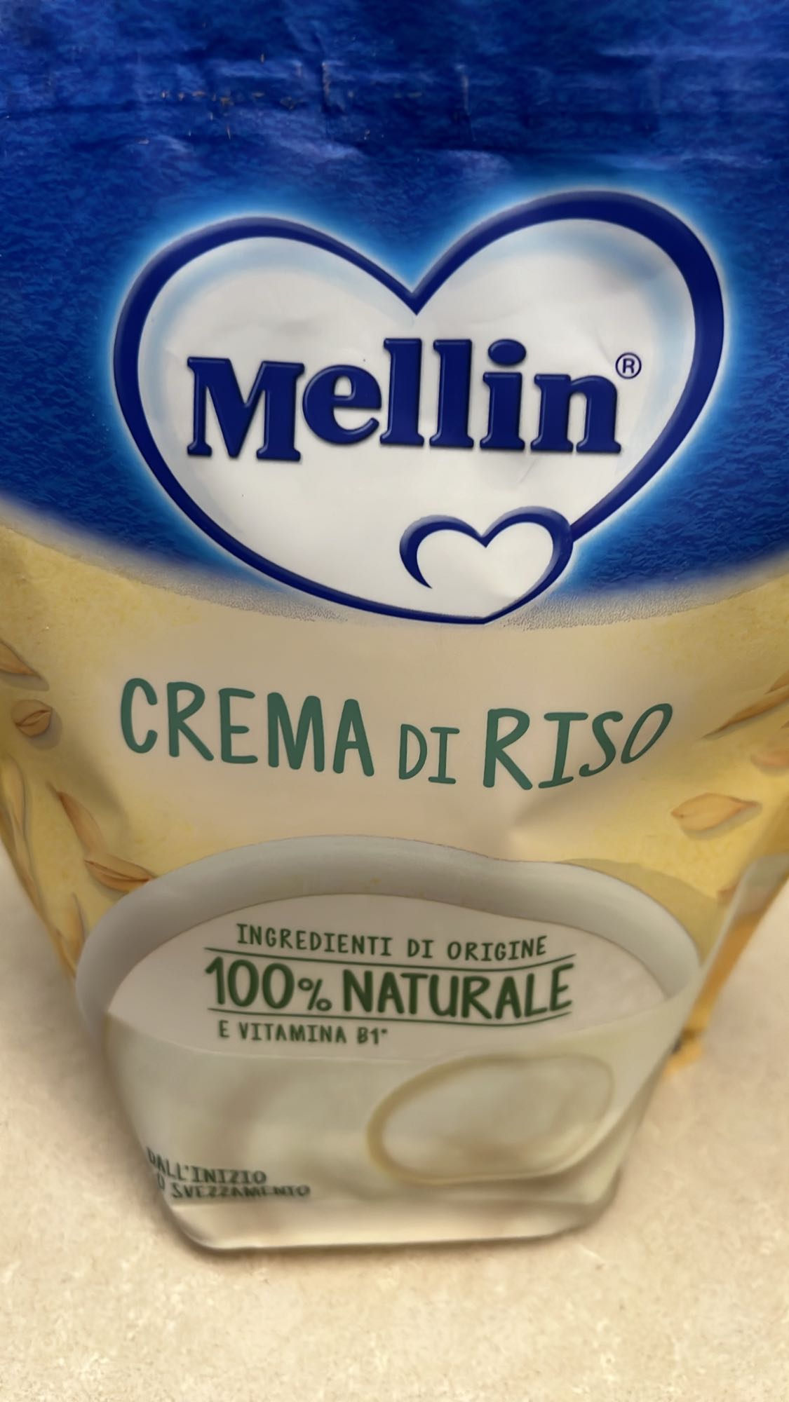 Crema di Riso Mellin