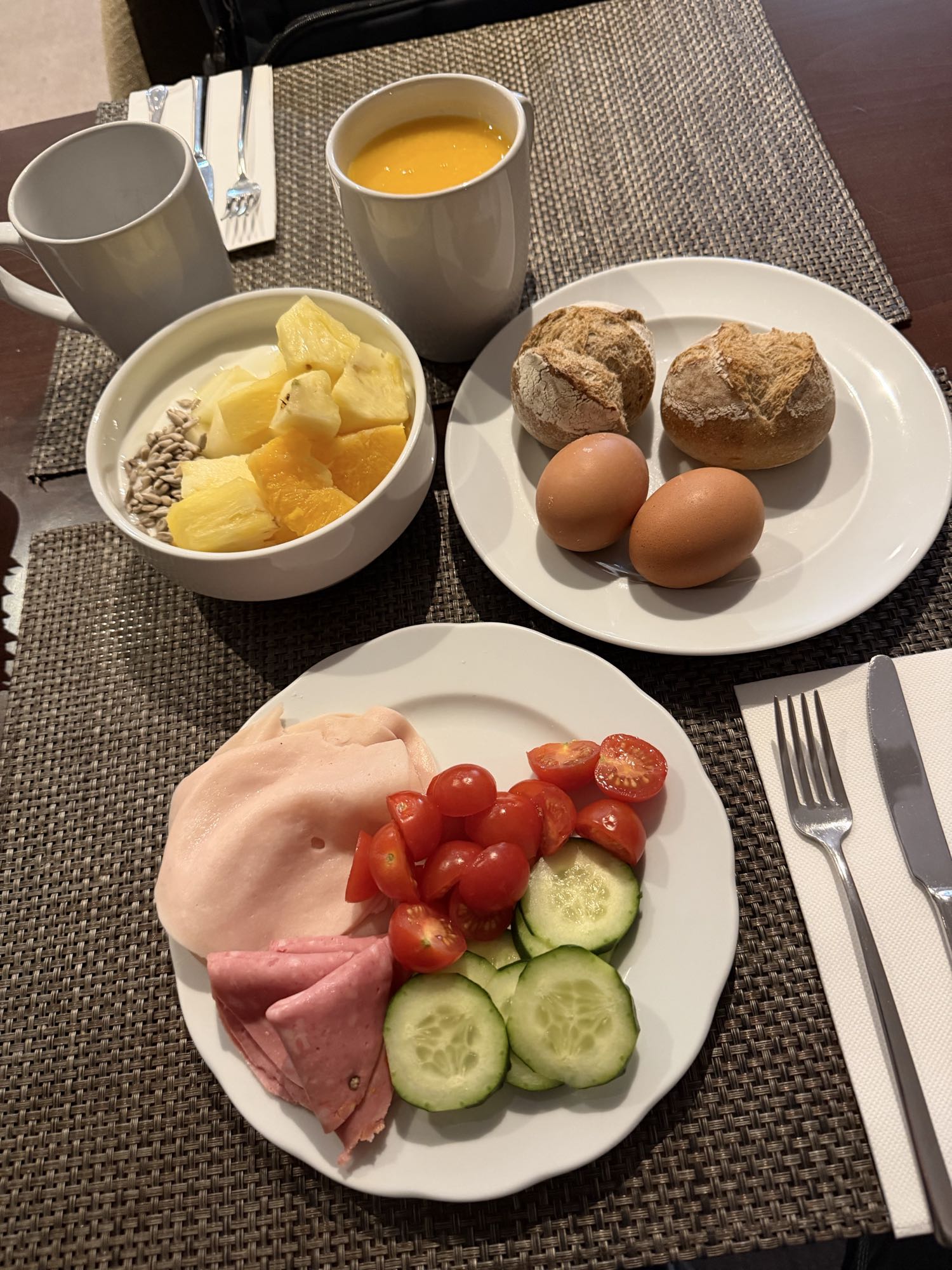 Desayuno variado