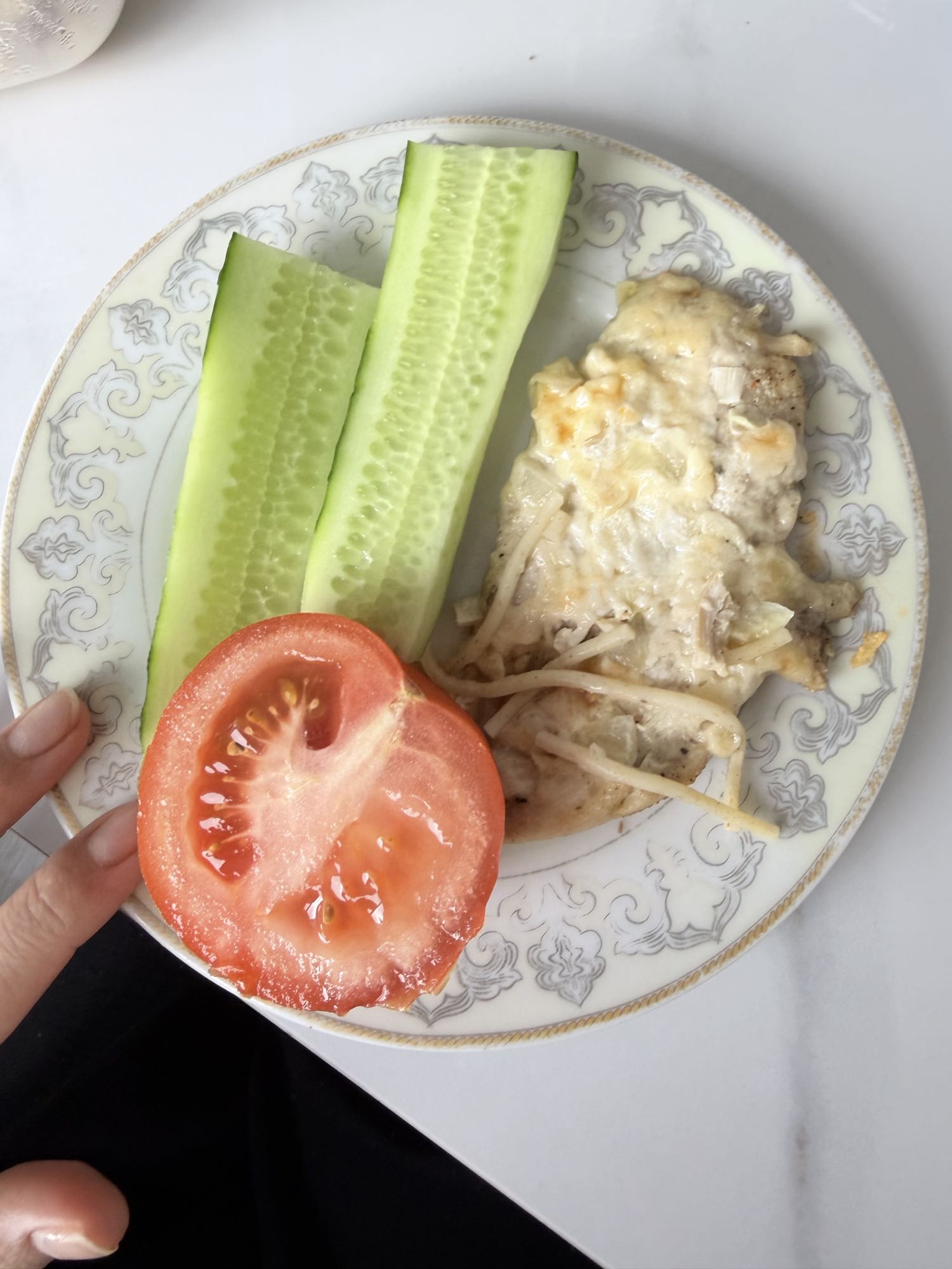 Курица с овощами