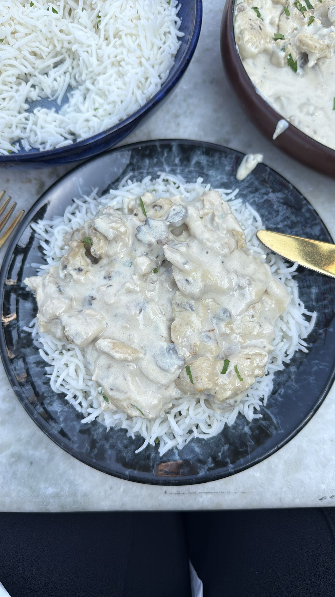 Creamy Chicken with Rice