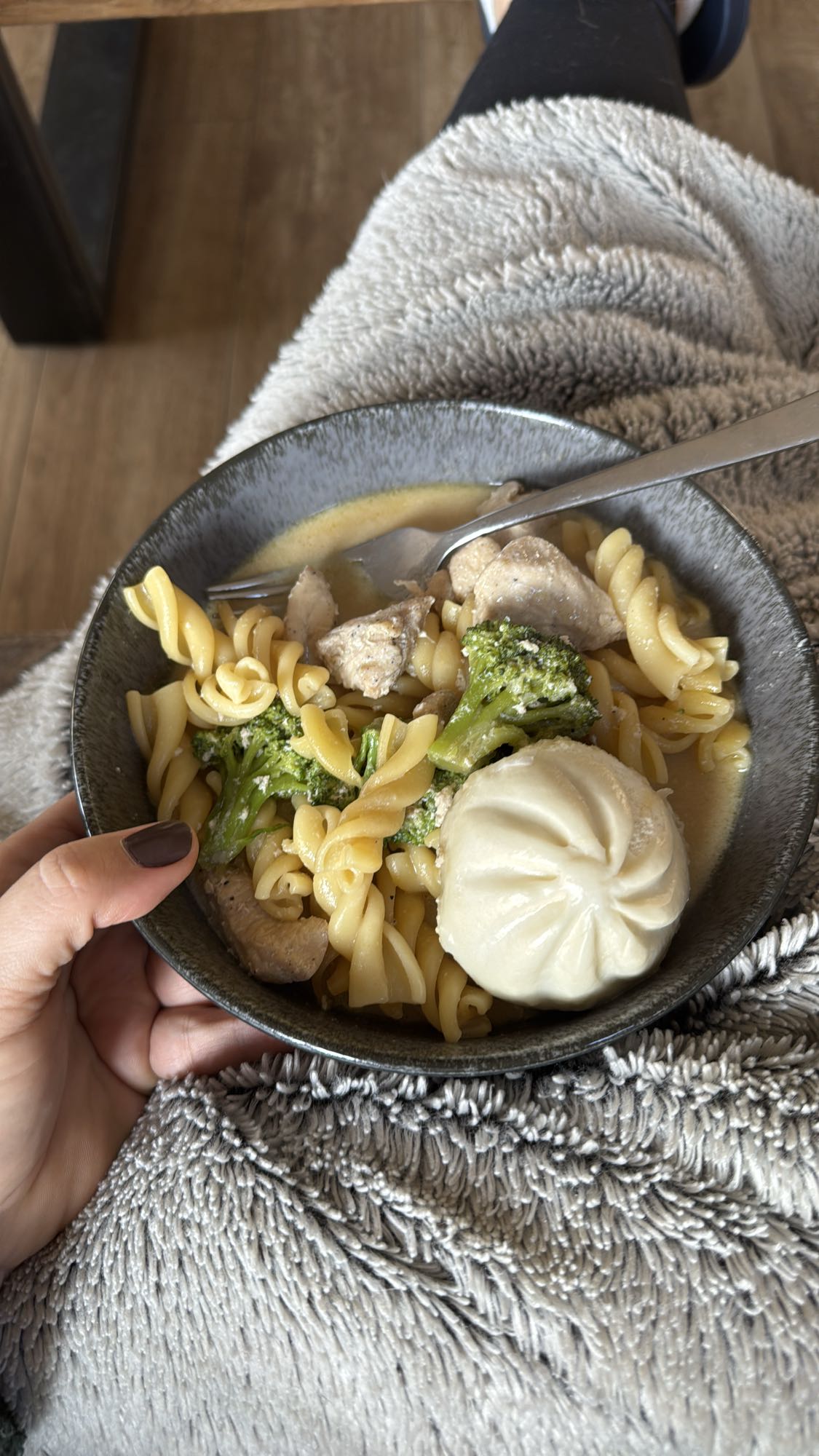 Pasta mit Hähnchen & Bao
