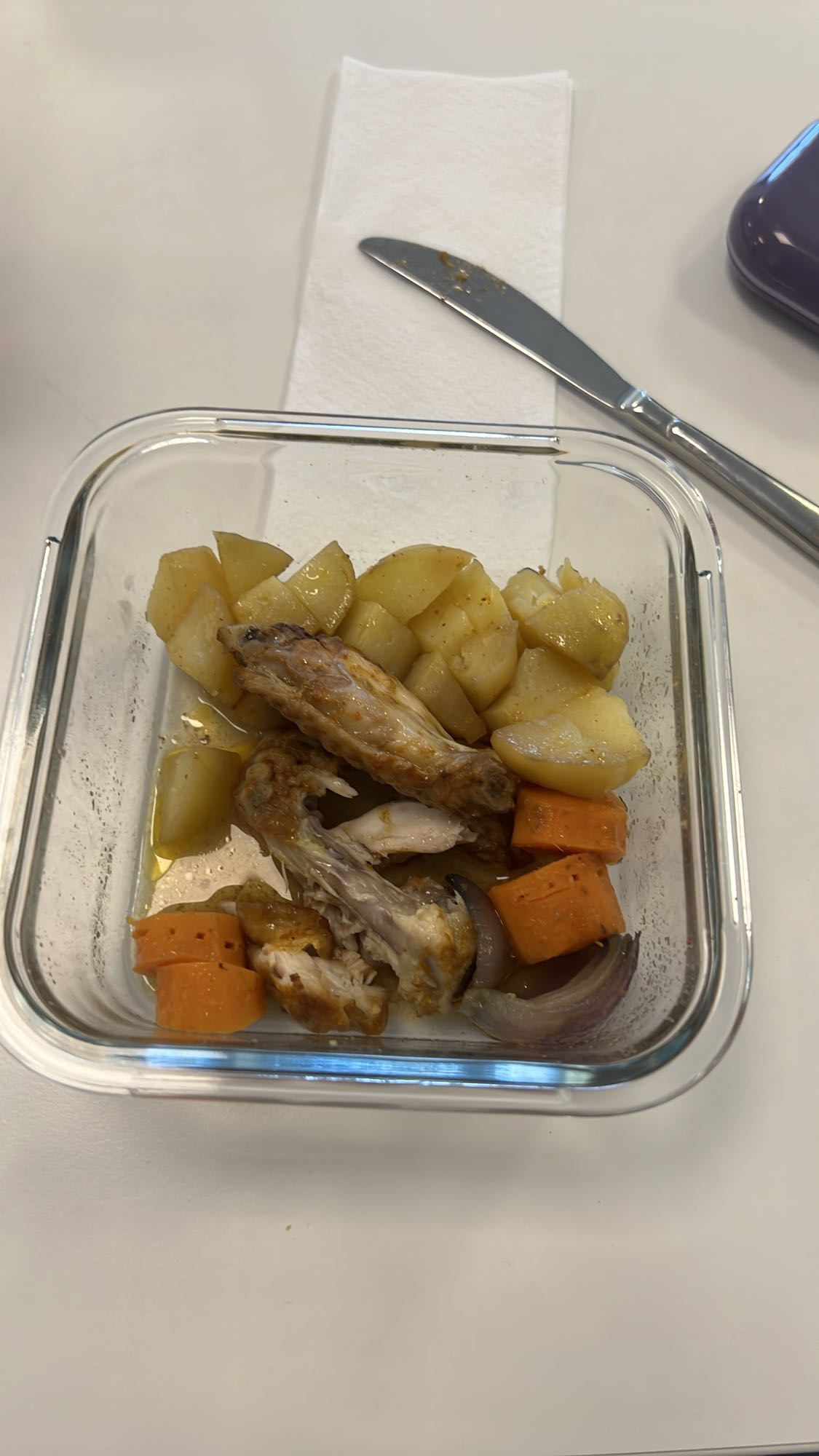 Chicken with veggies