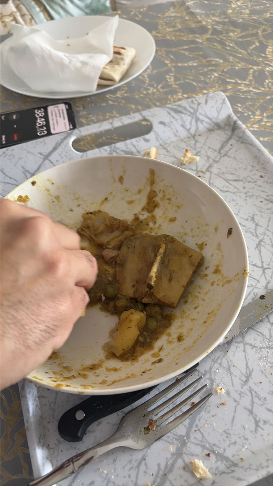 Ragoût d'agneau et légumes