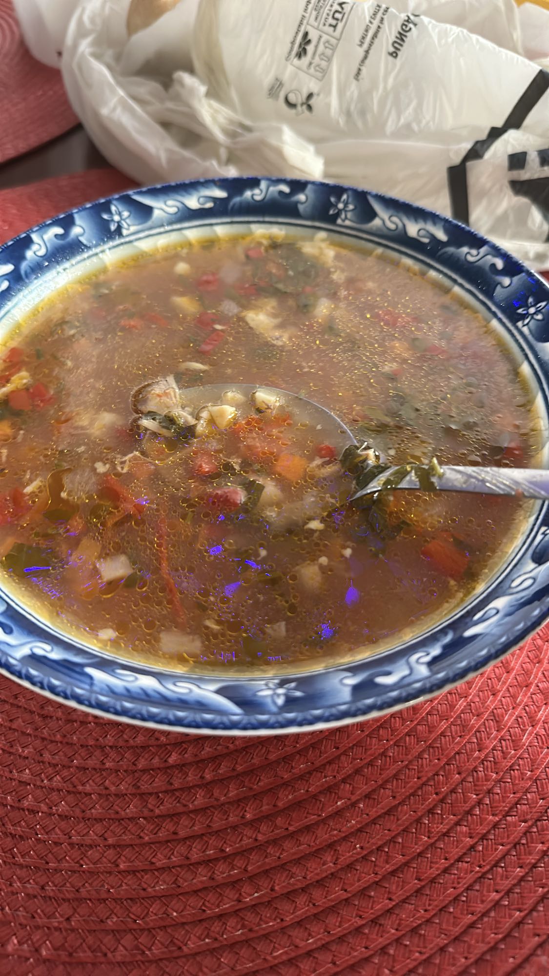 Supă de legume cu pui