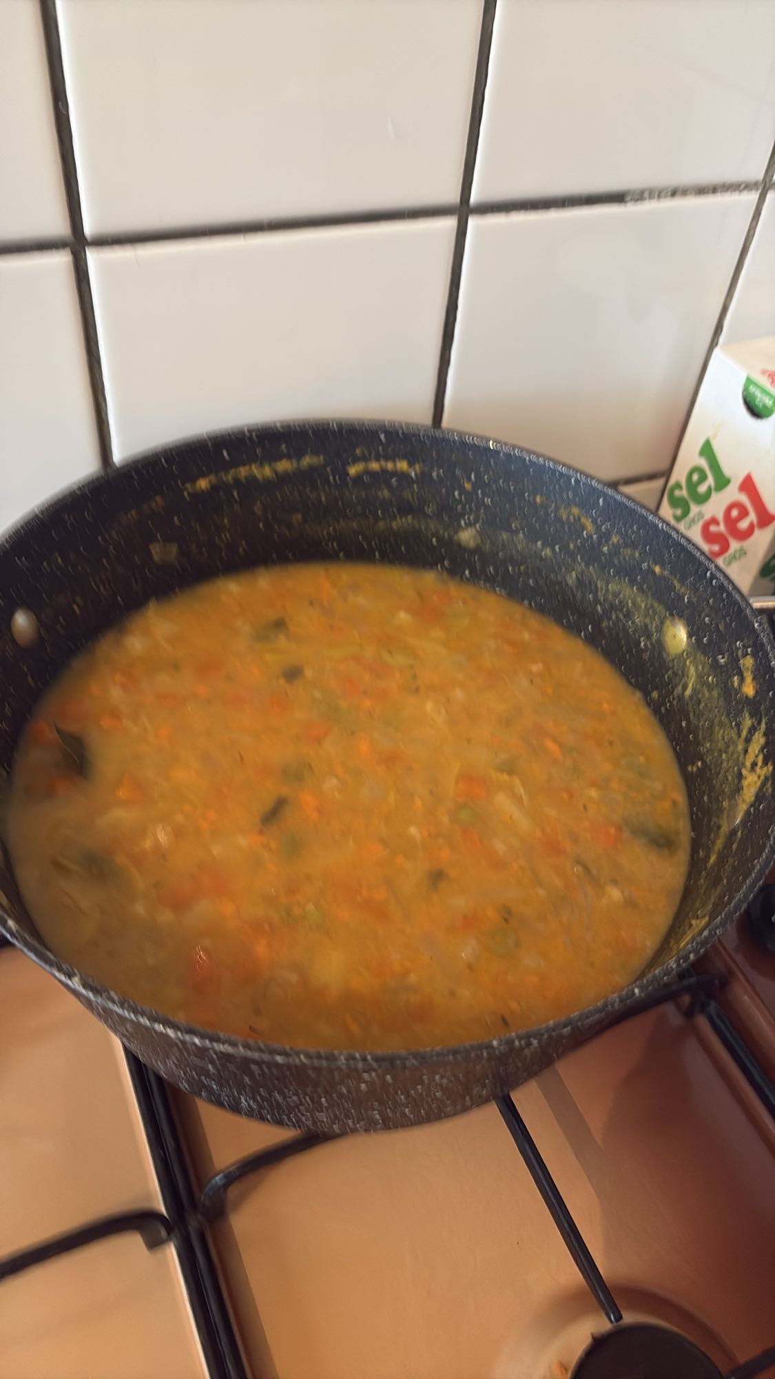 Soupe de légumes maison