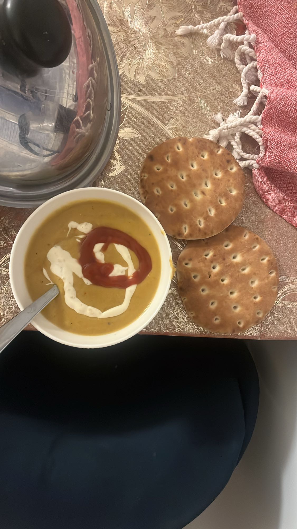 Soup with bread