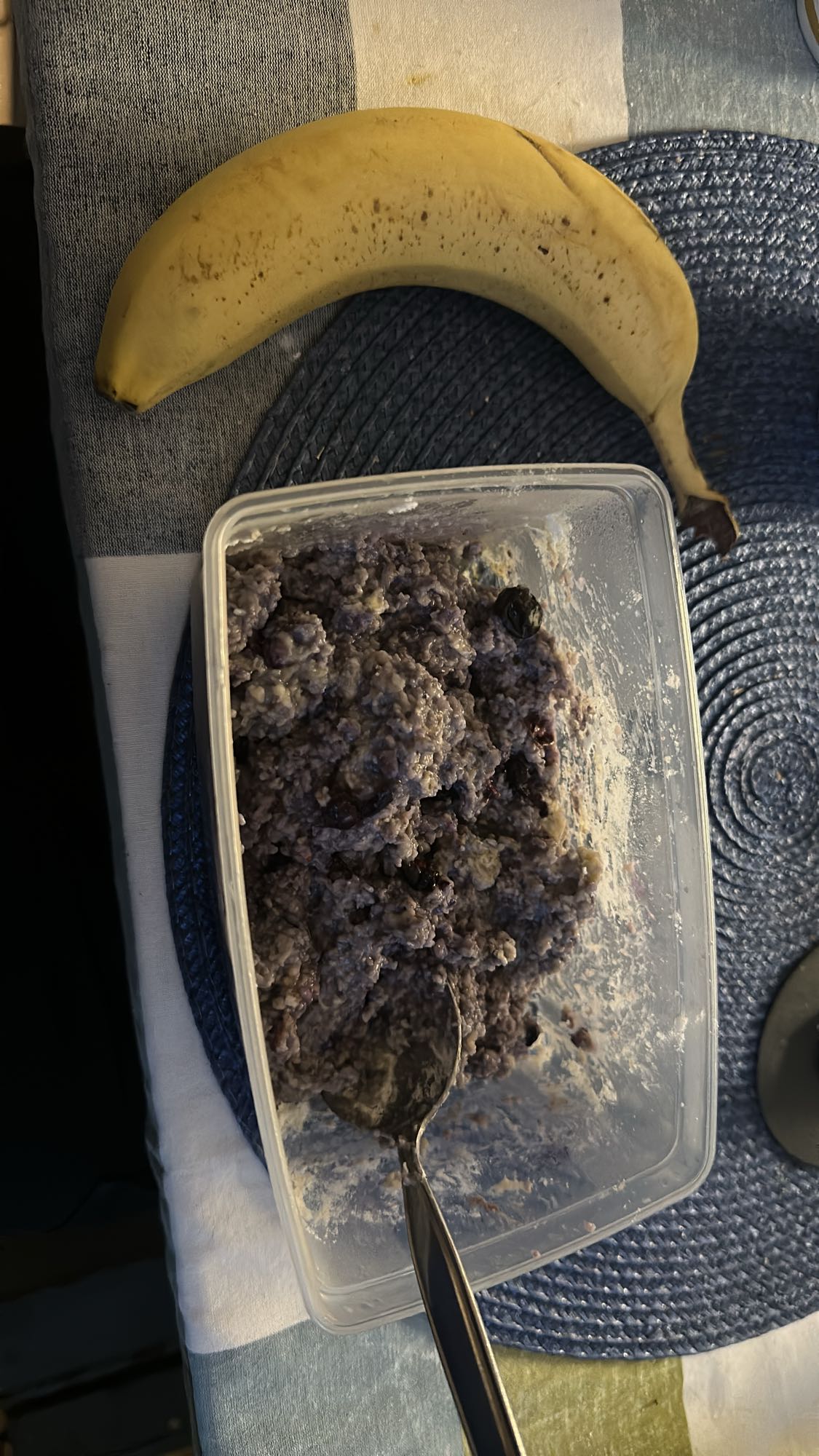 Havregrynsgröt med banan