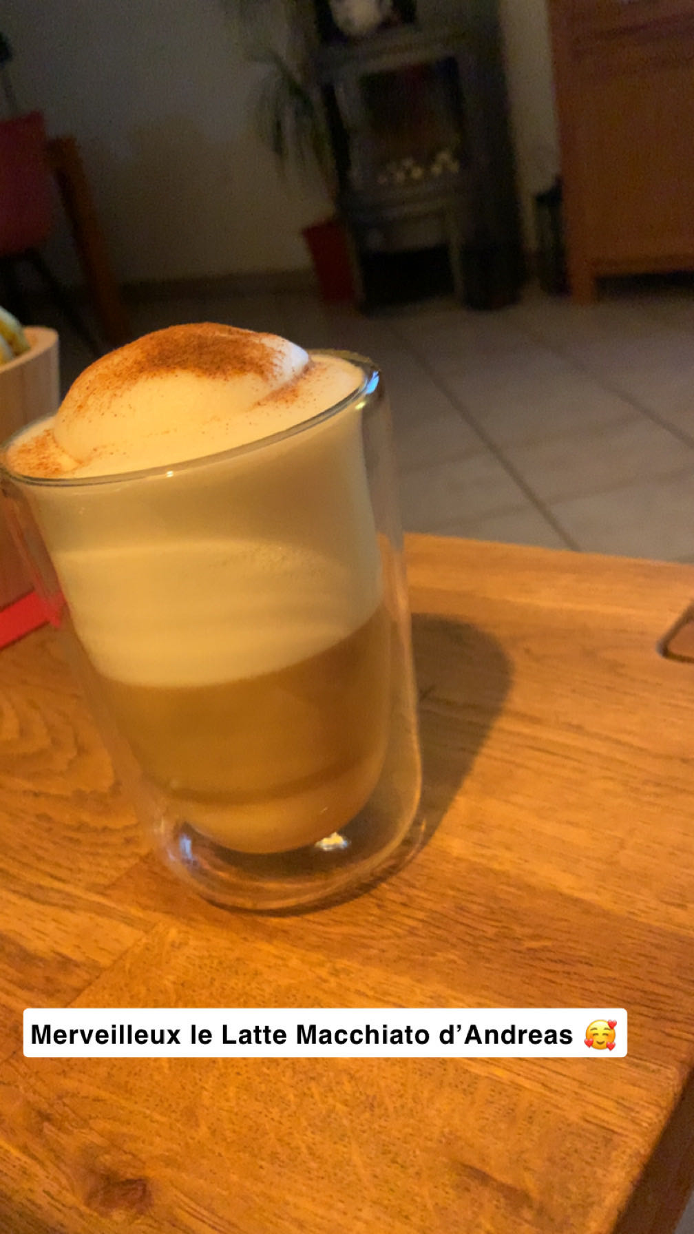 Latte macchiato classique