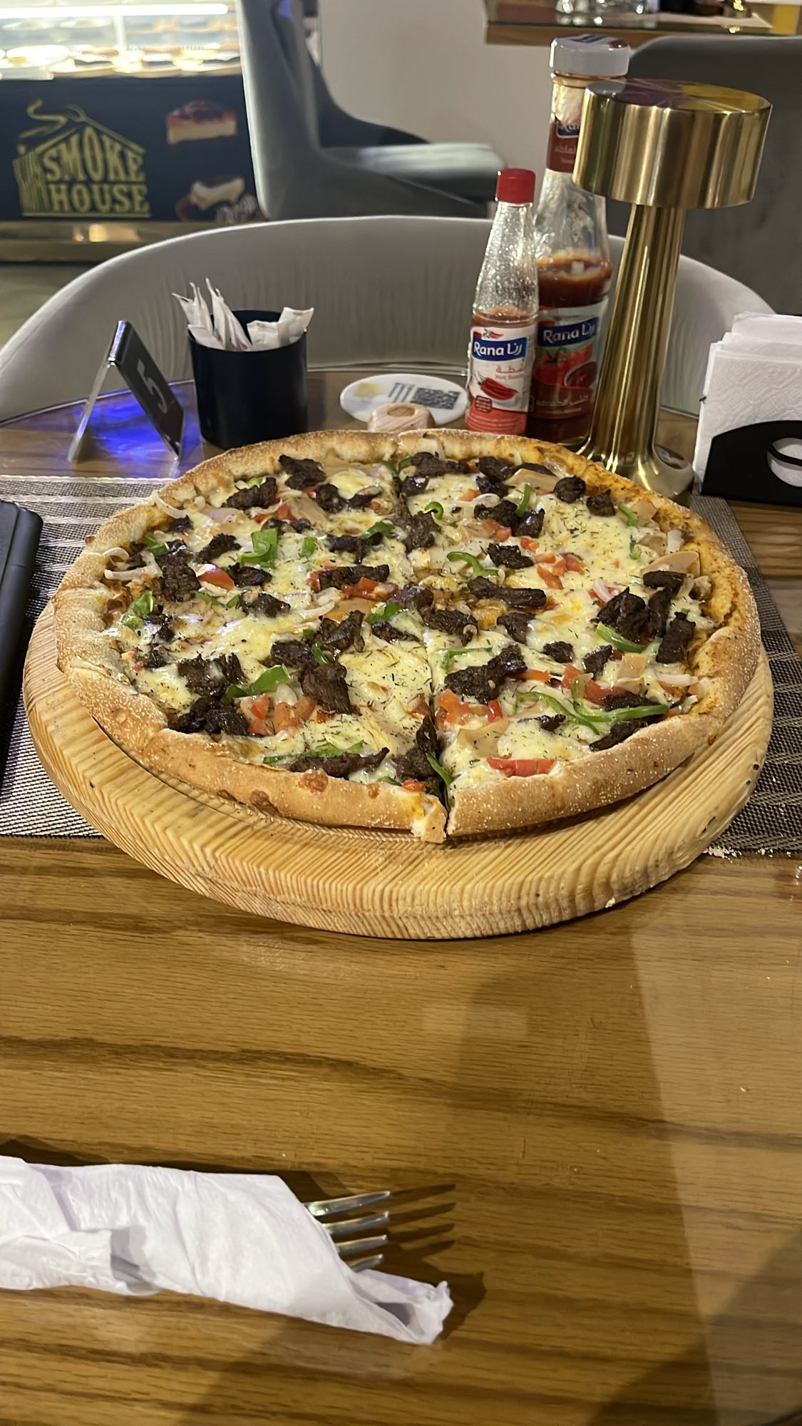 Beef Veggie Pizza