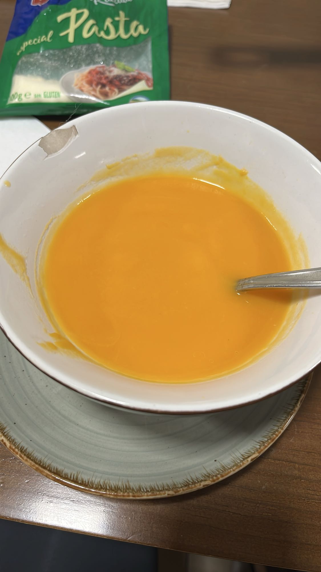 sopa de calabaza