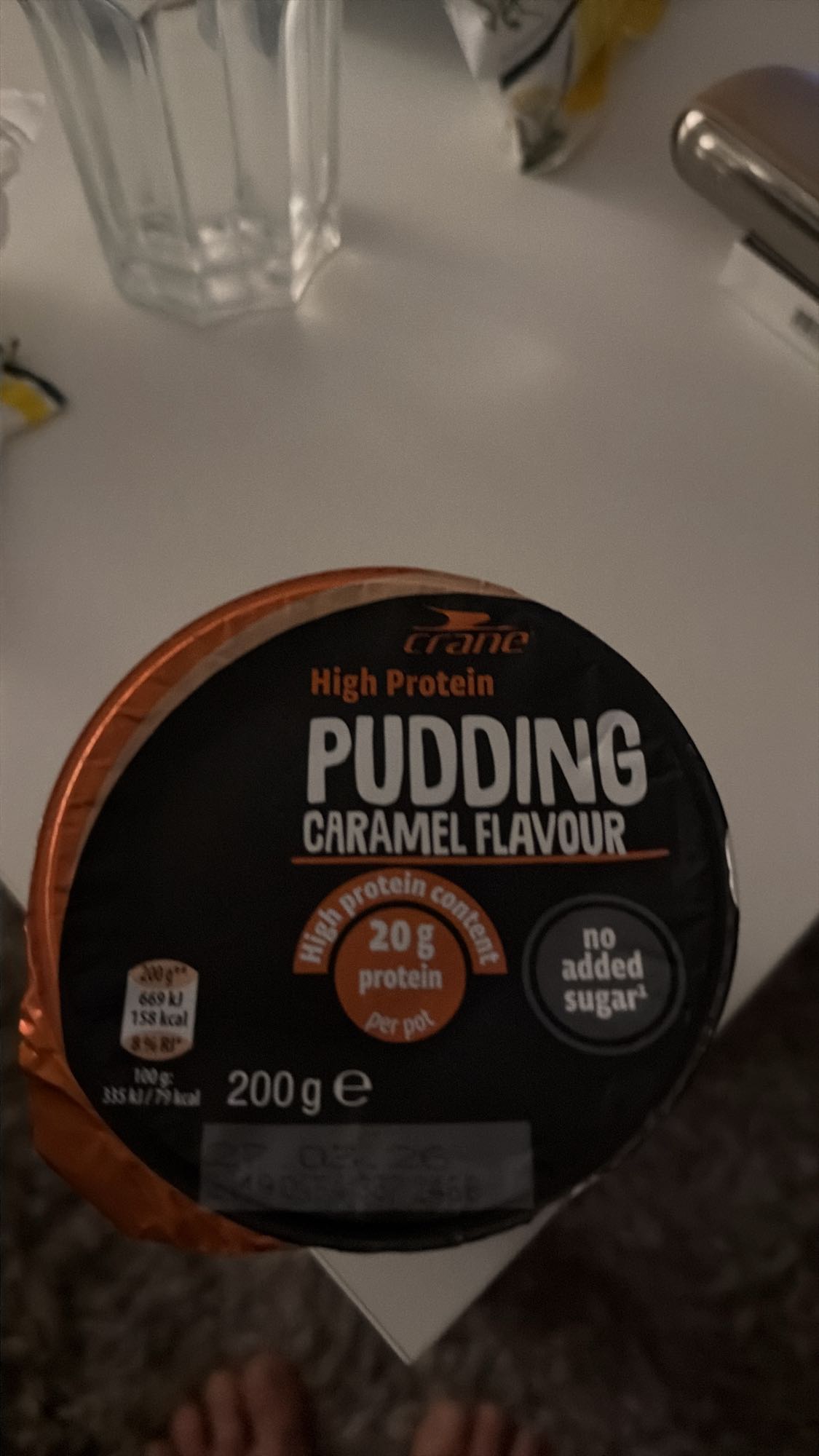 Karamell Proteinpudding