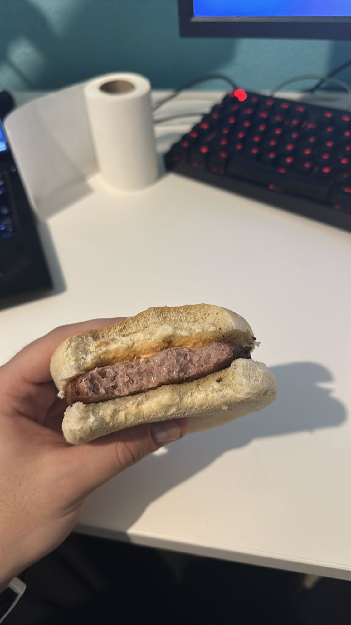 sándwich de hamburguesa