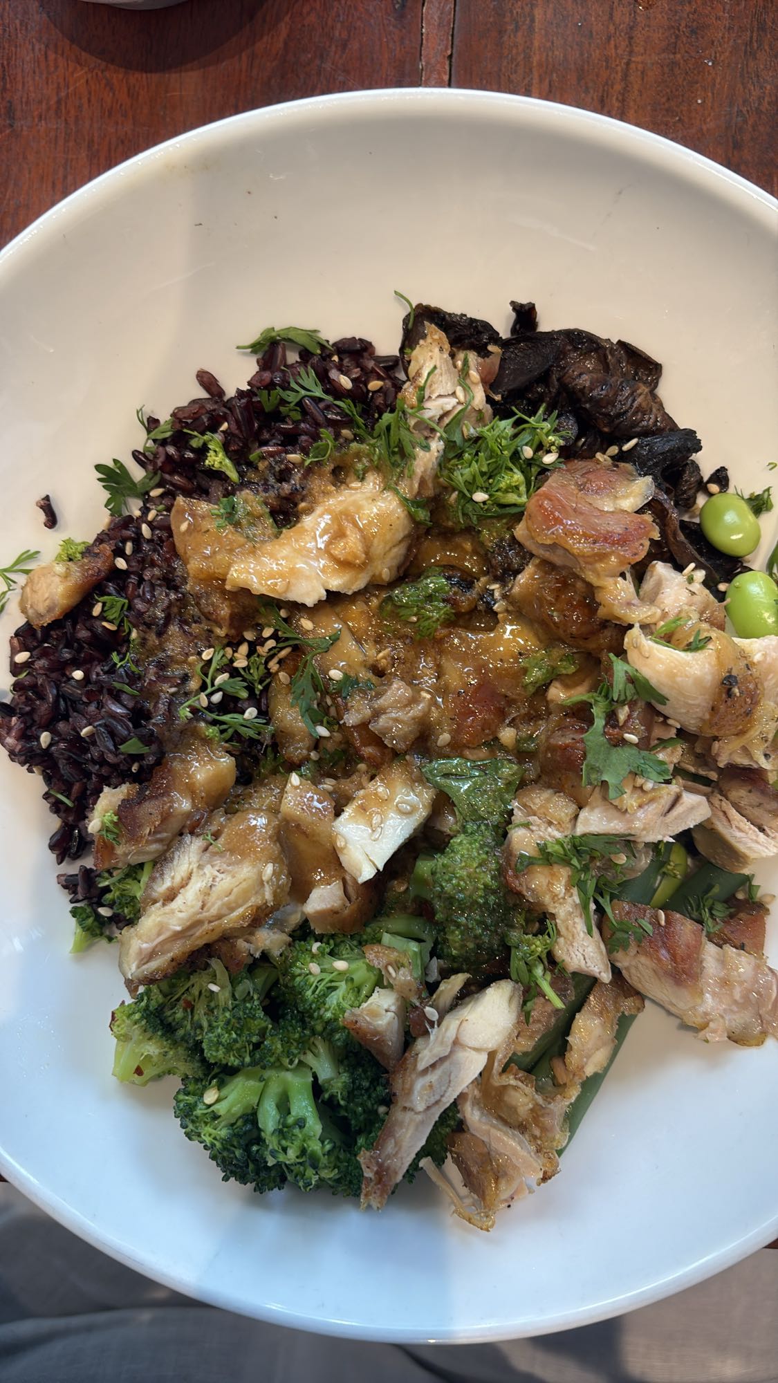 Chicken Veggie Rice Bowl