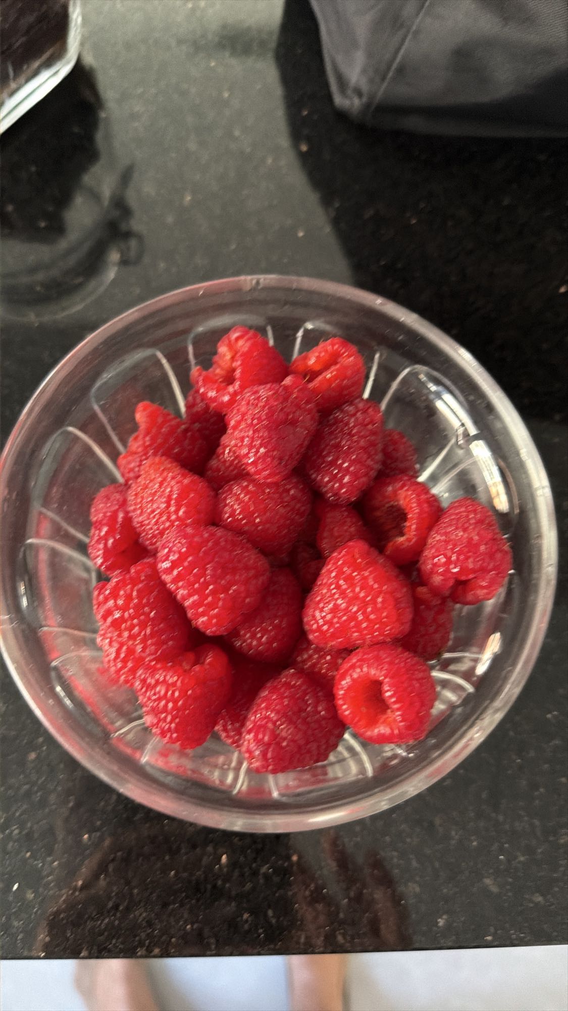 Frische Himbeeren