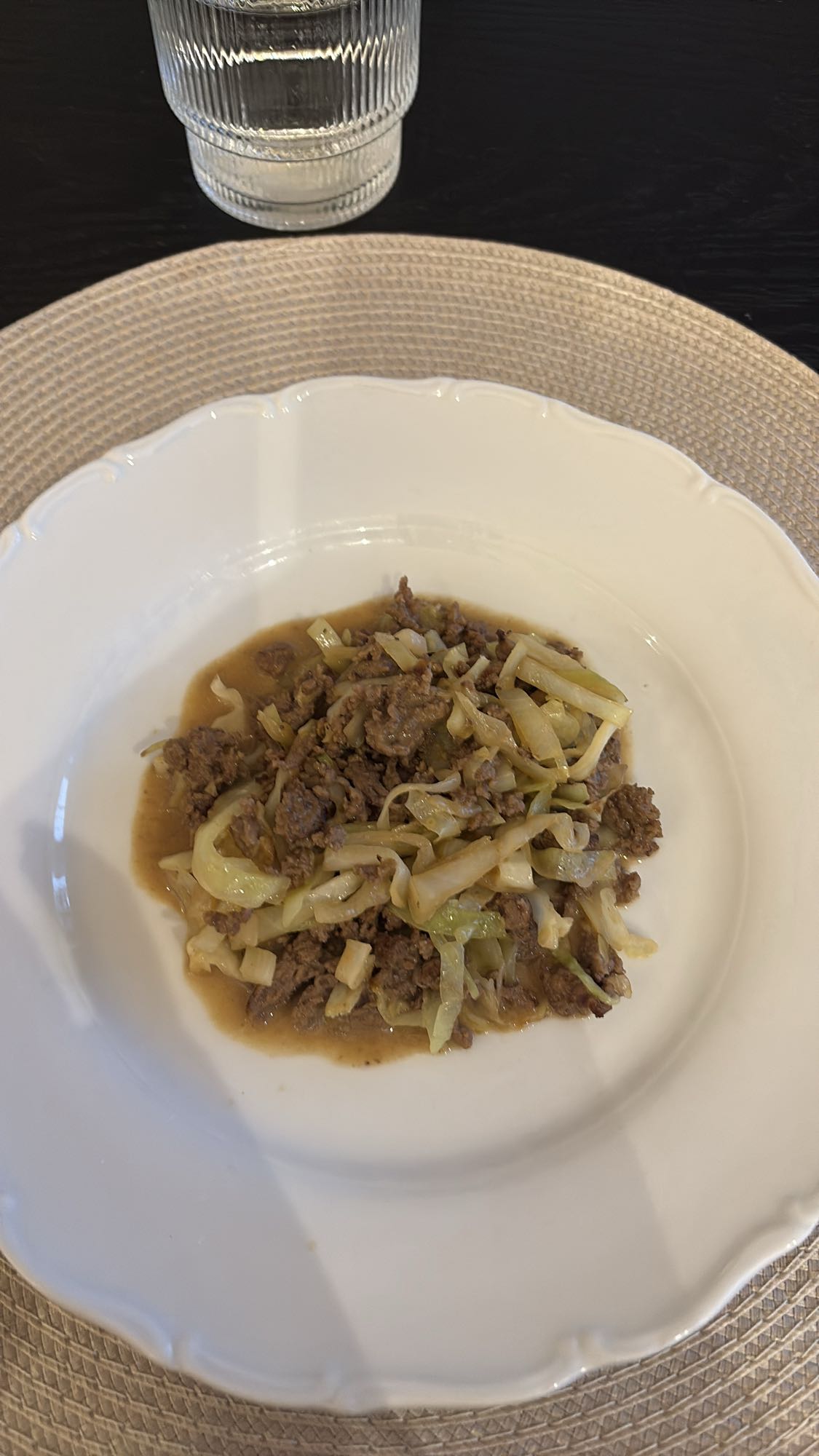 Kålpanna med köttfärs