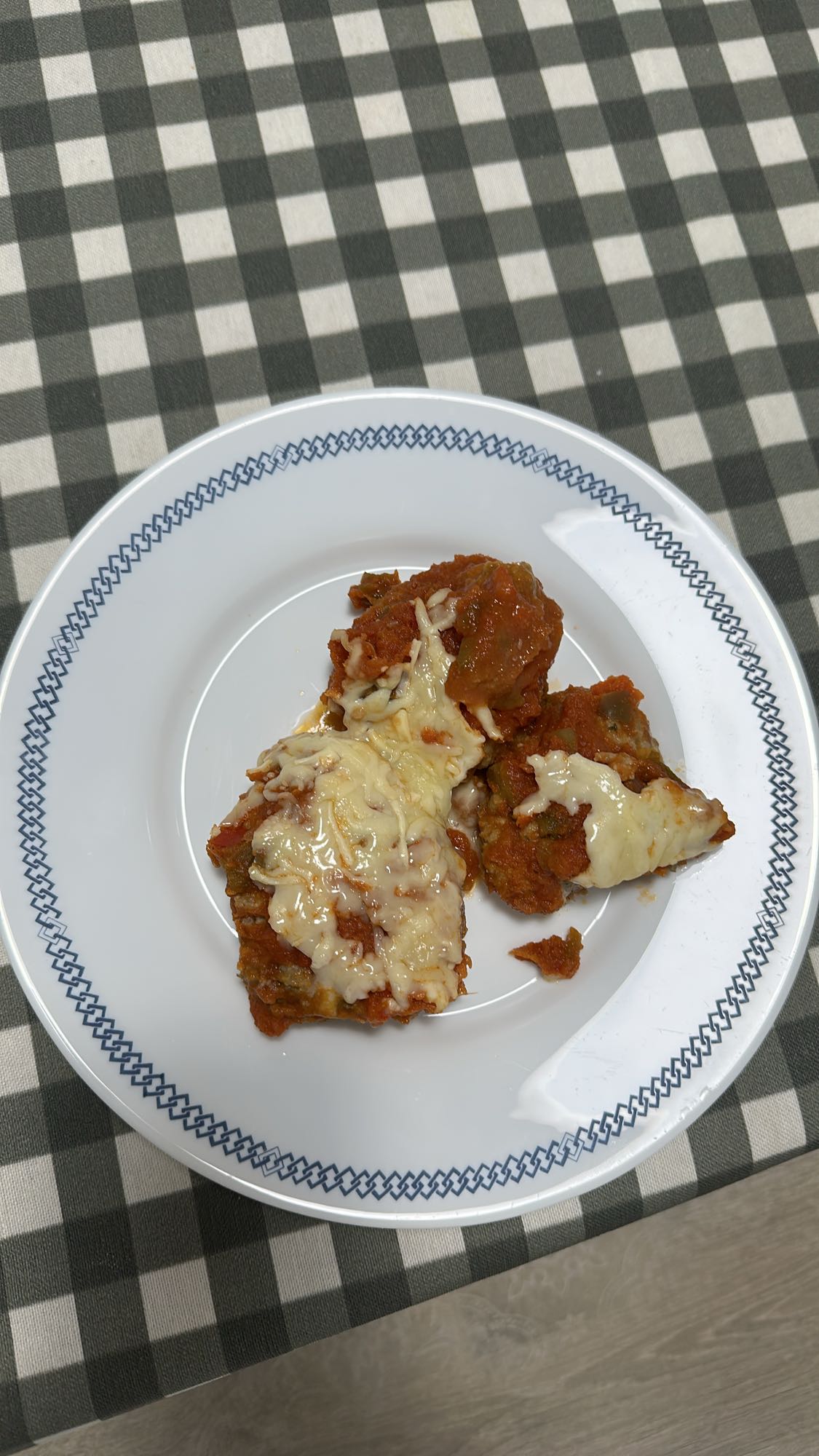 berenjenas con carne picada a la parmesana
