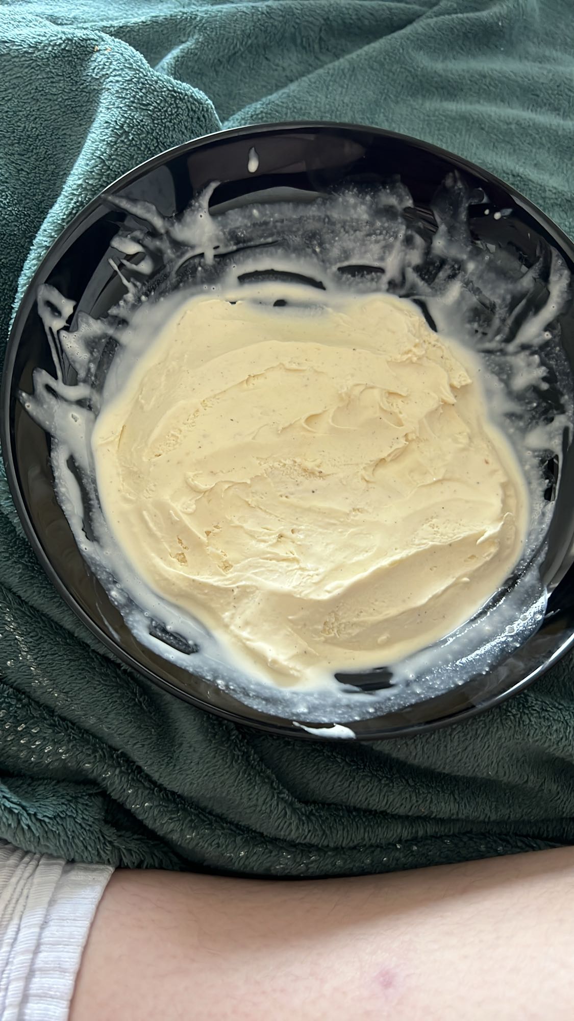 ванильное мороженое