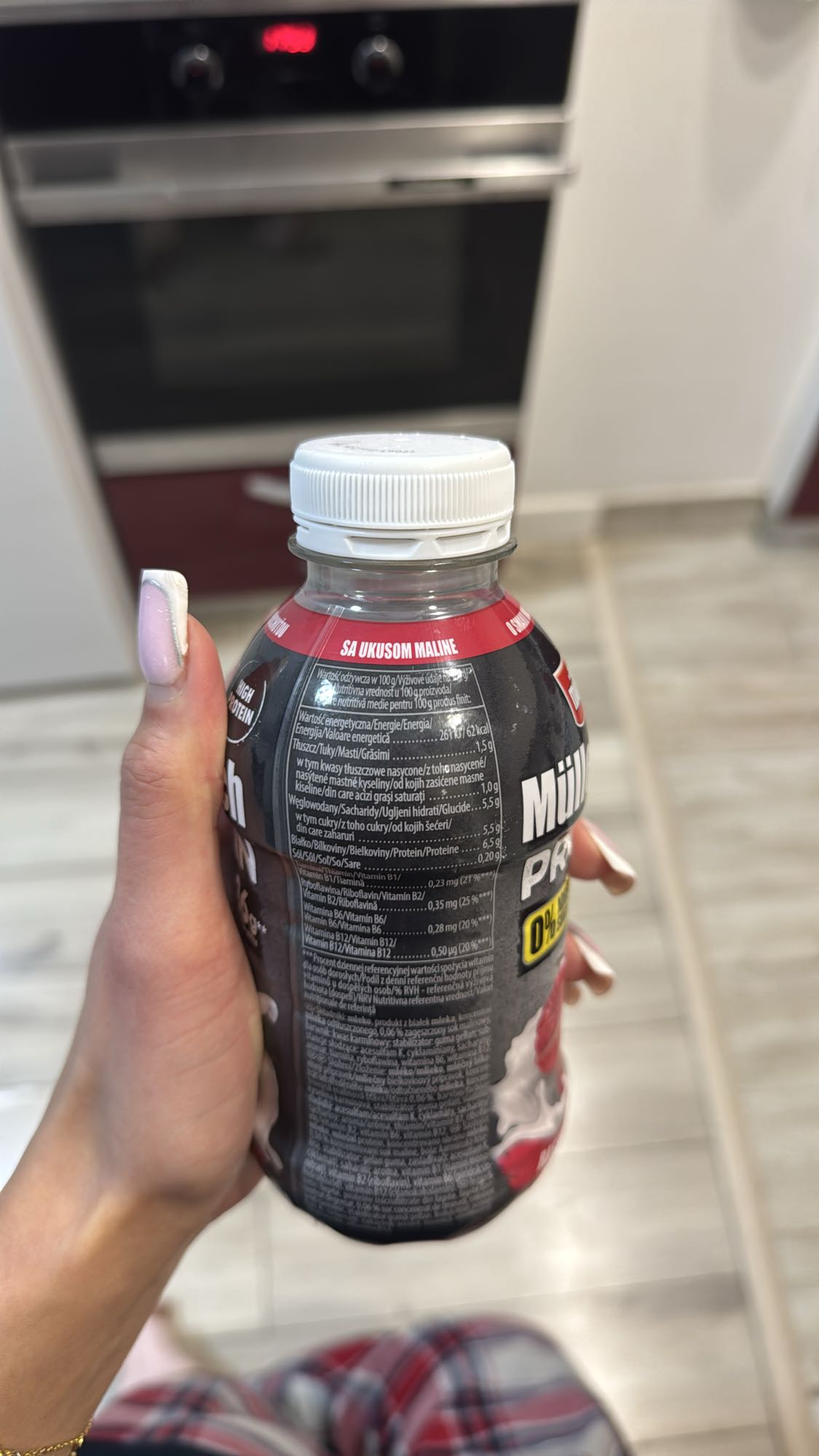 Raspberry Protein Drink