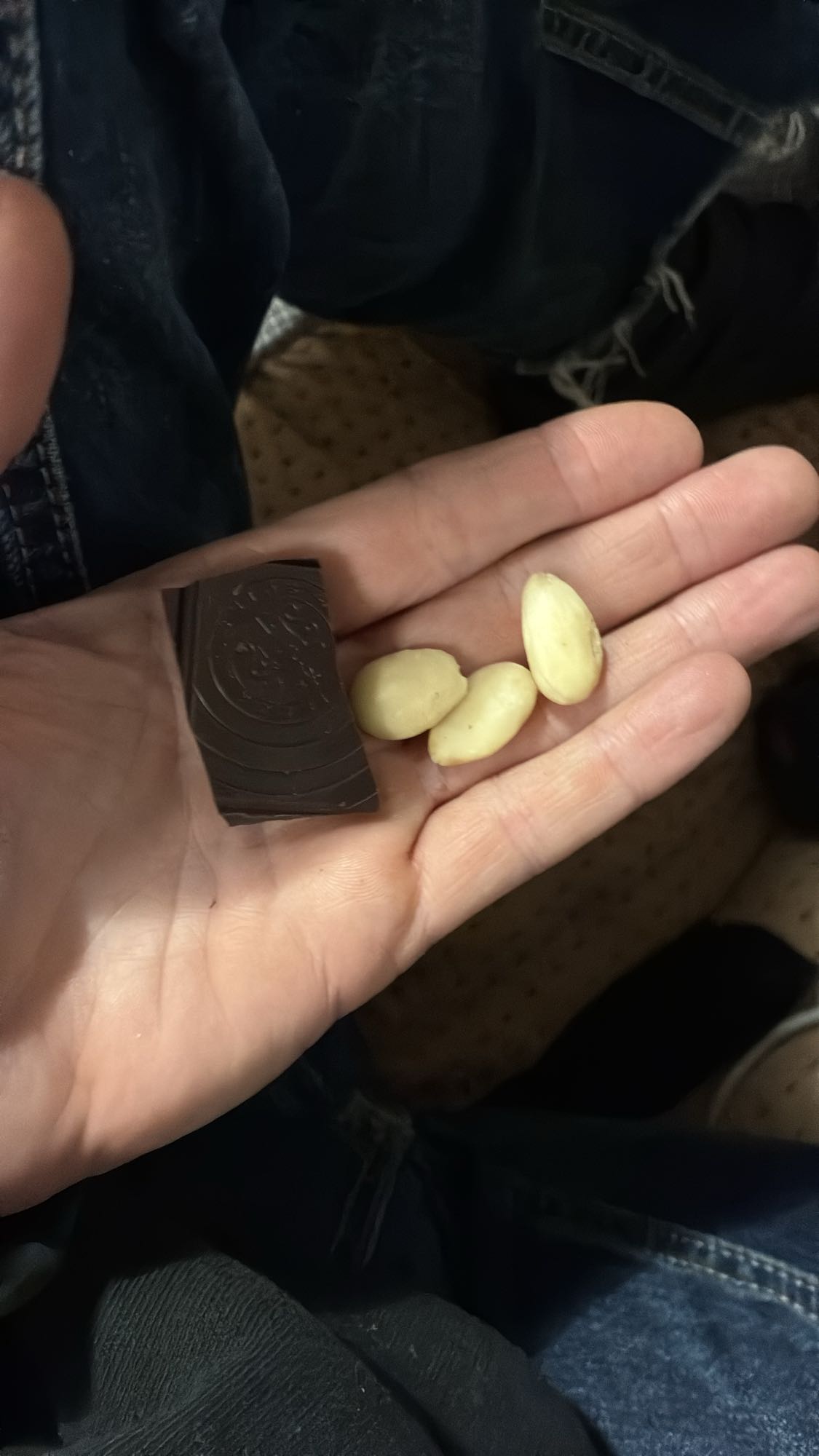 Bitter çikolata ve badem