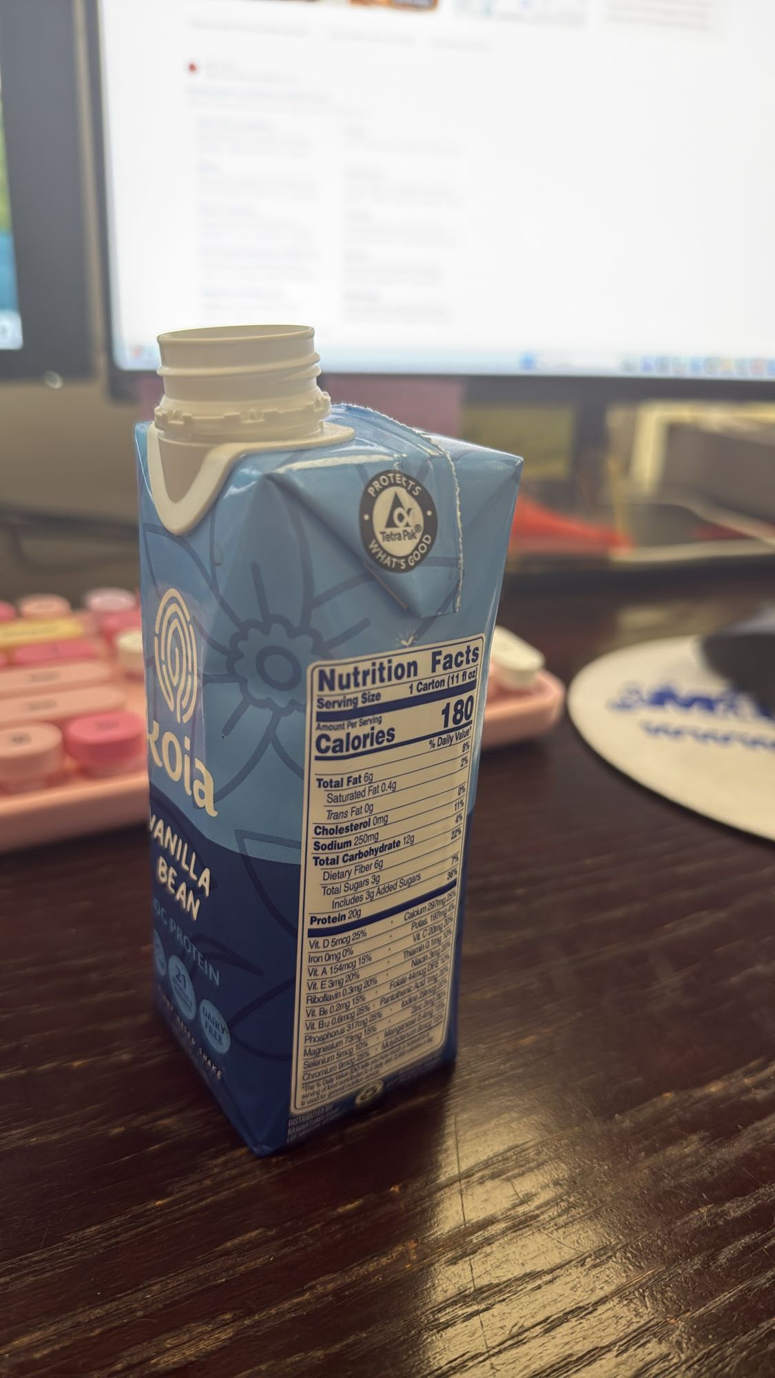 Vanilla Bean Protein Shake