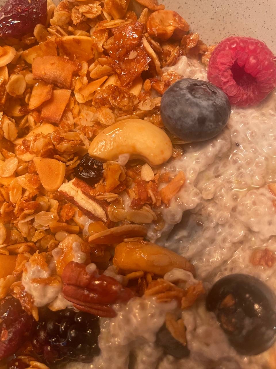 Chia Granola Bowl