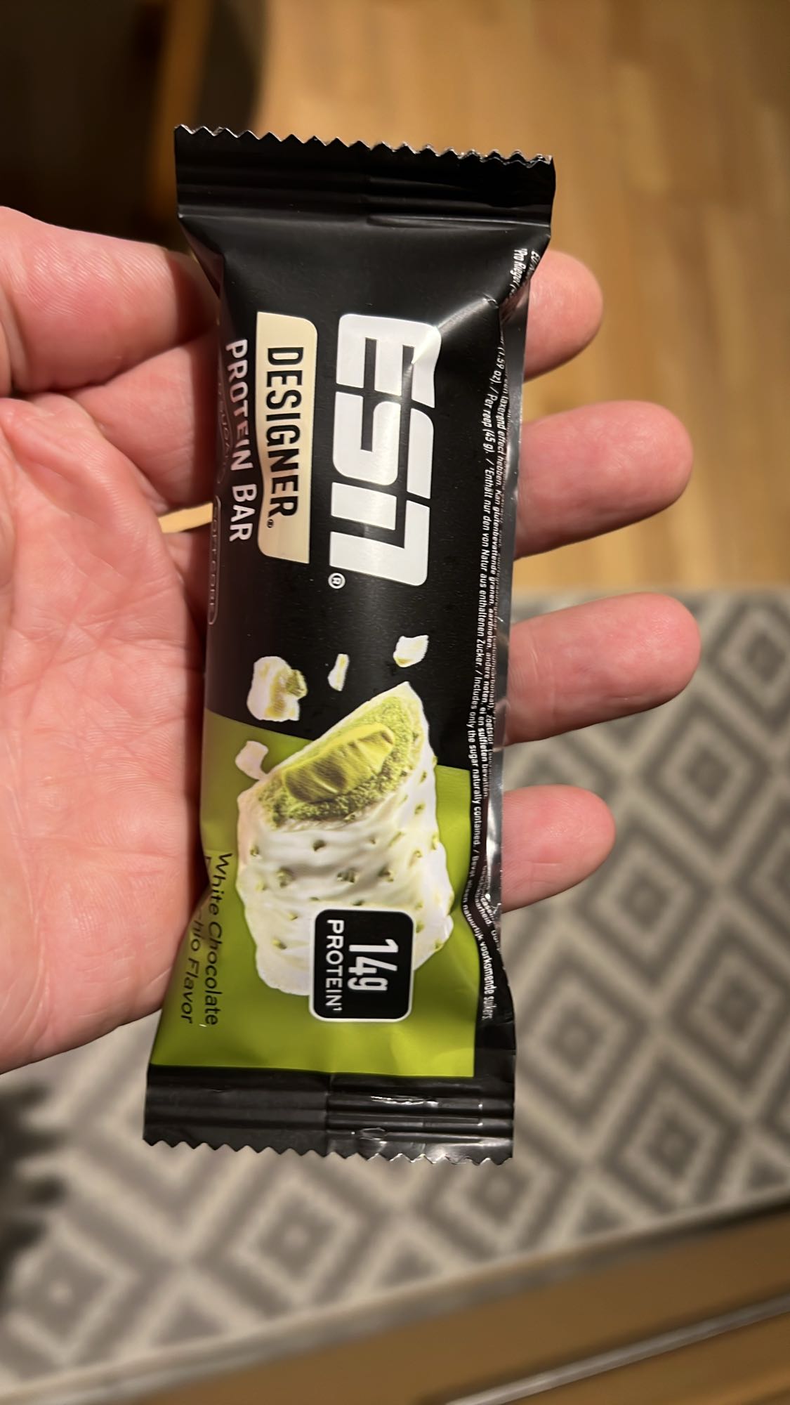 Baton białkowy pistacjowy