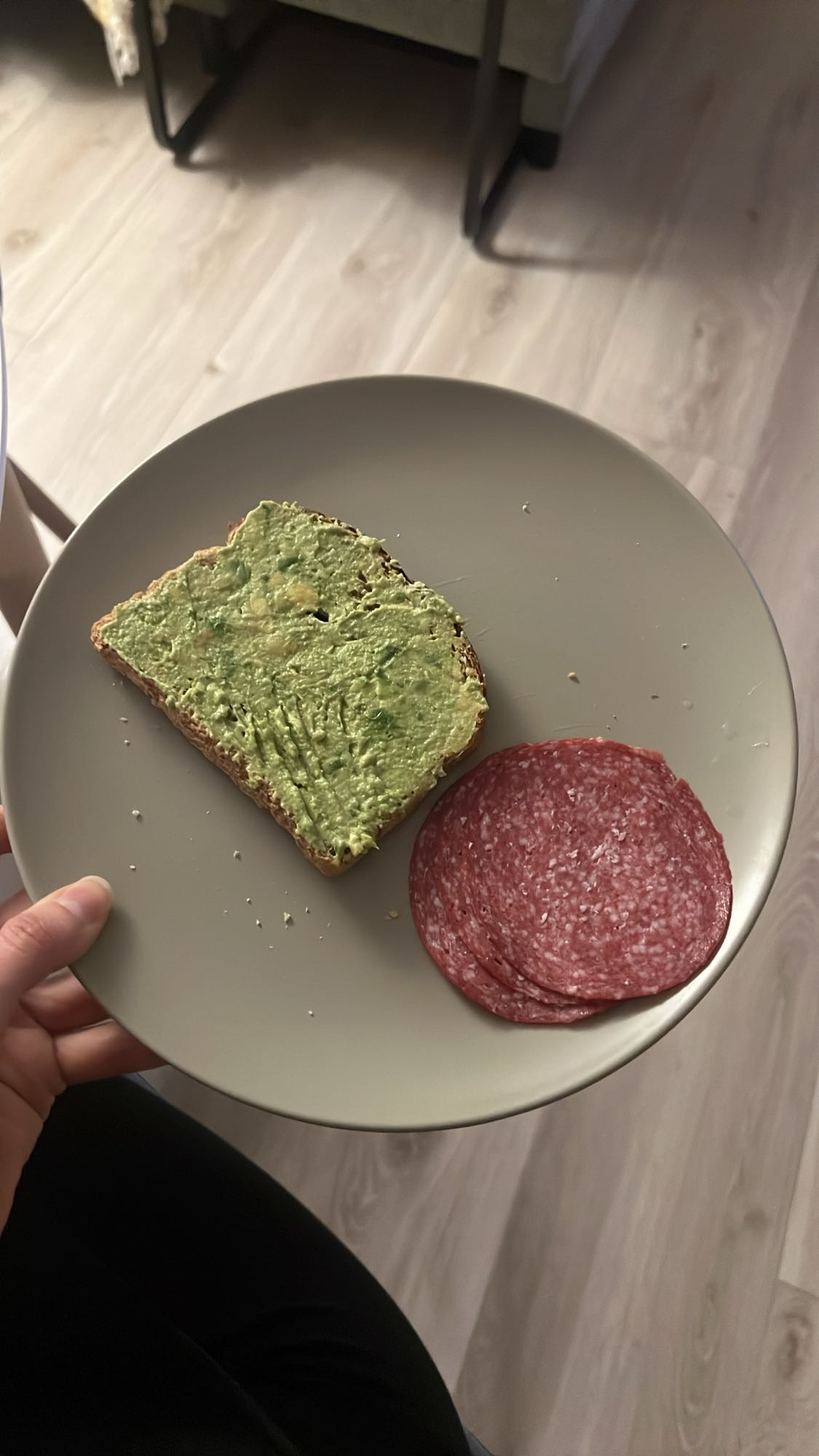 Avocado Toast & Salami