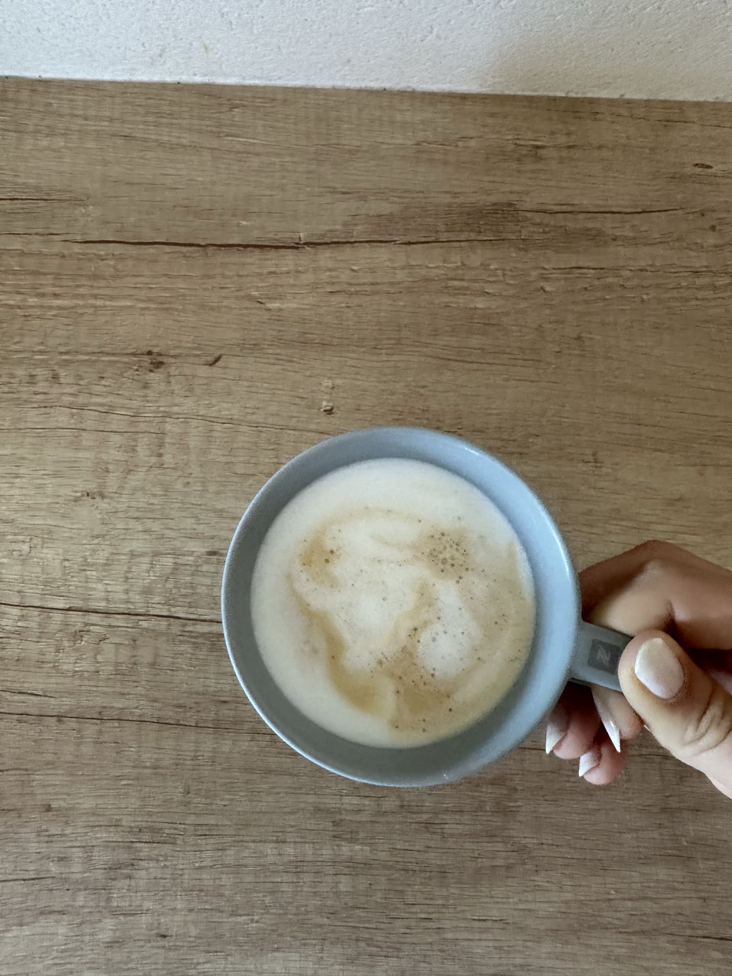 capuchino de leche descremada