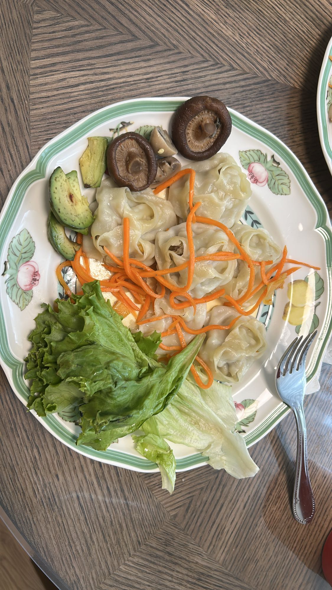 пельмени с овощами