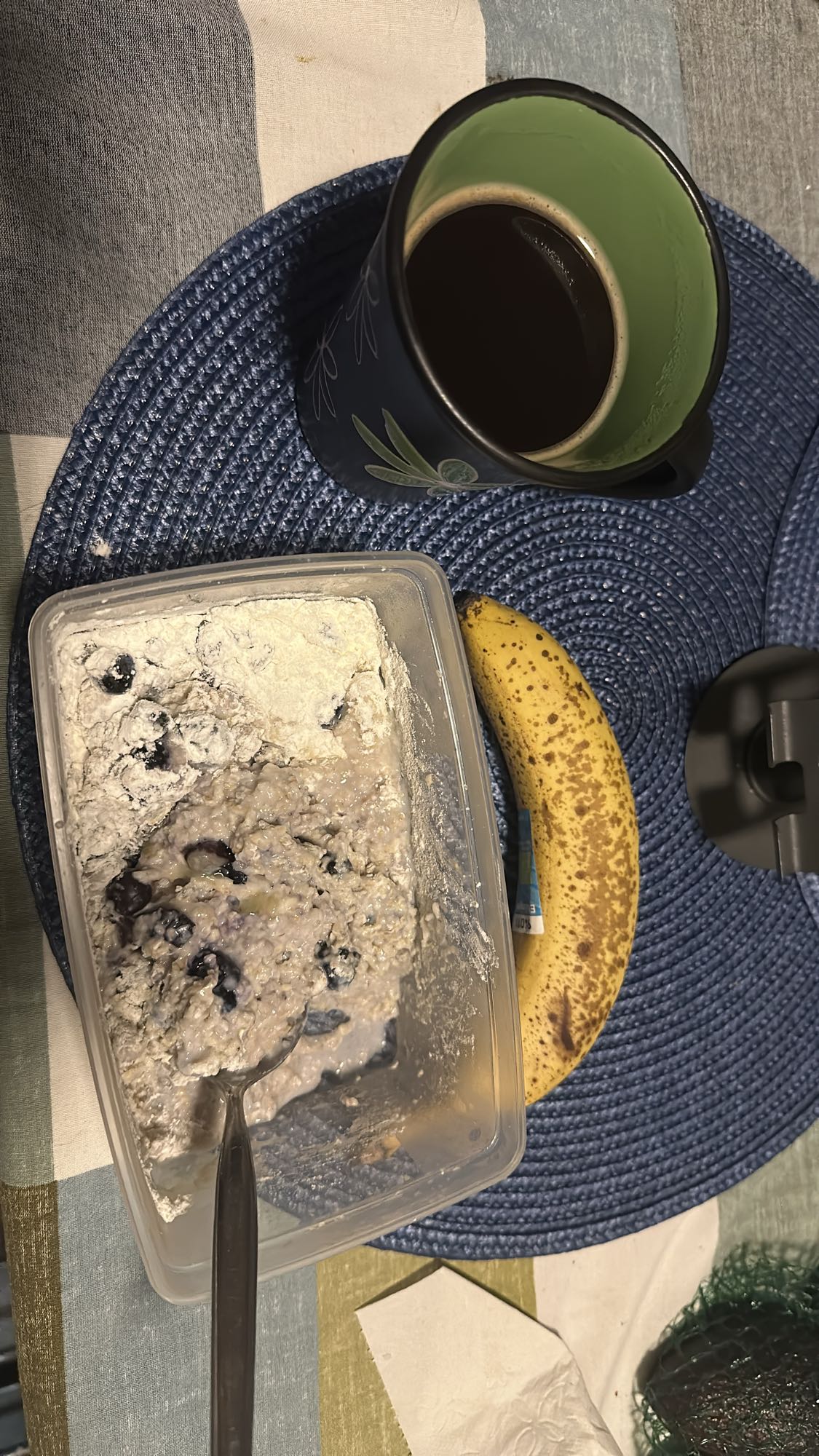 Havregrynsgröt med frukt