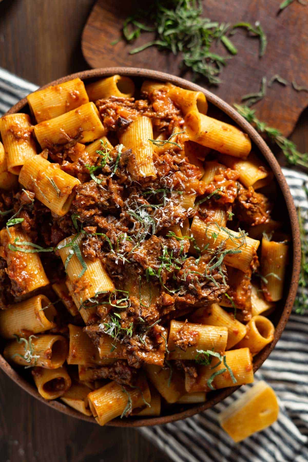 Beef Ragu Rigatoni
