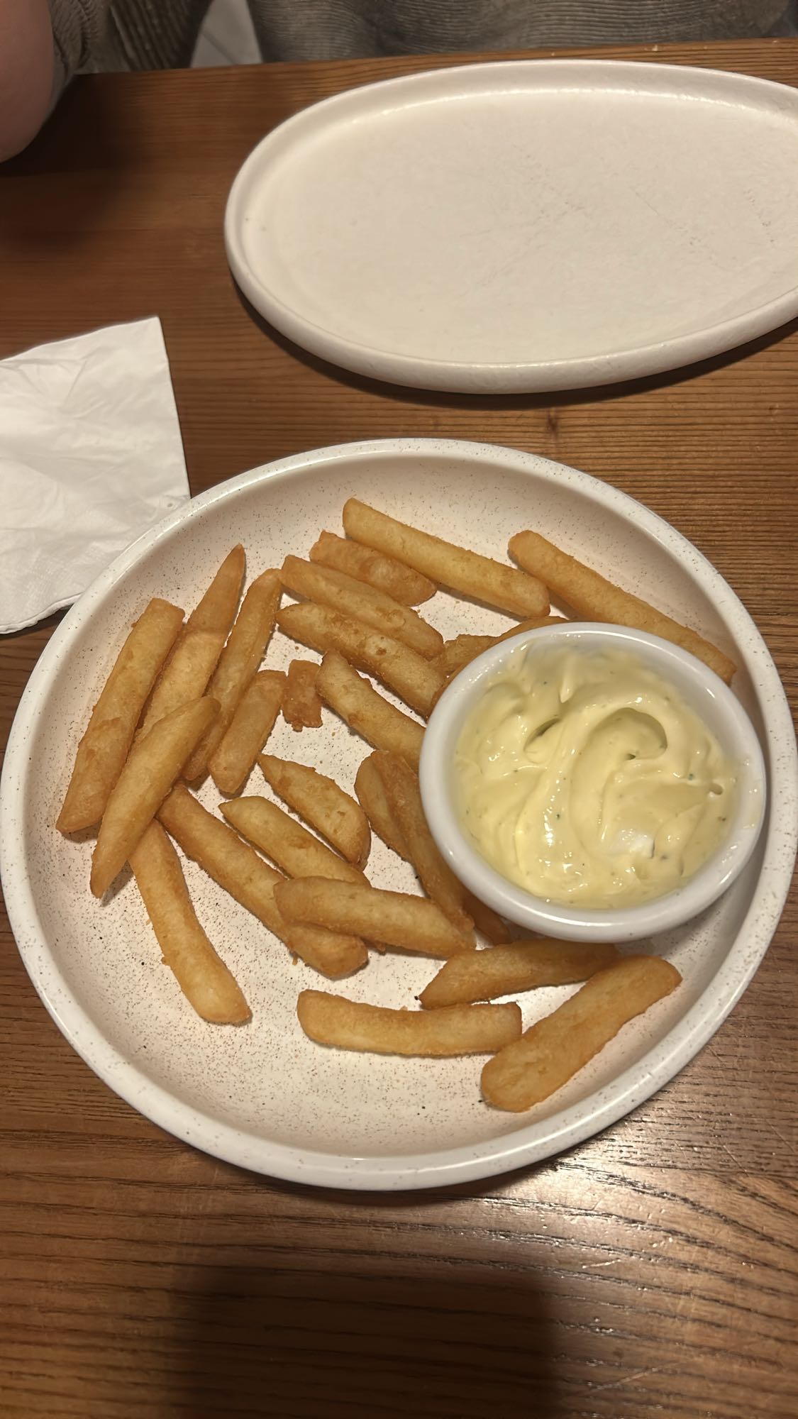 Cartofi prăjiți cu maioneză