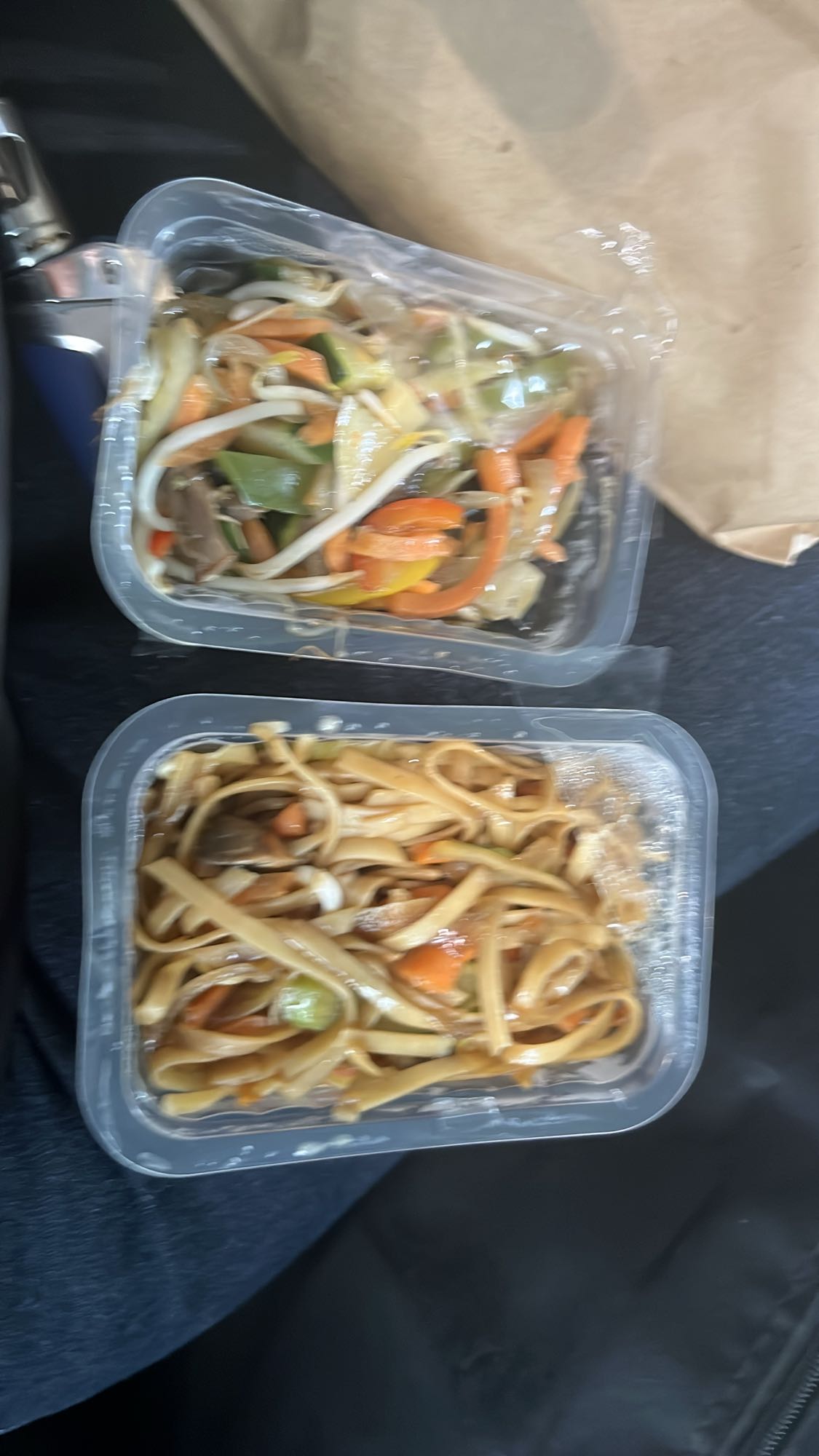 nouilles sautées légumes