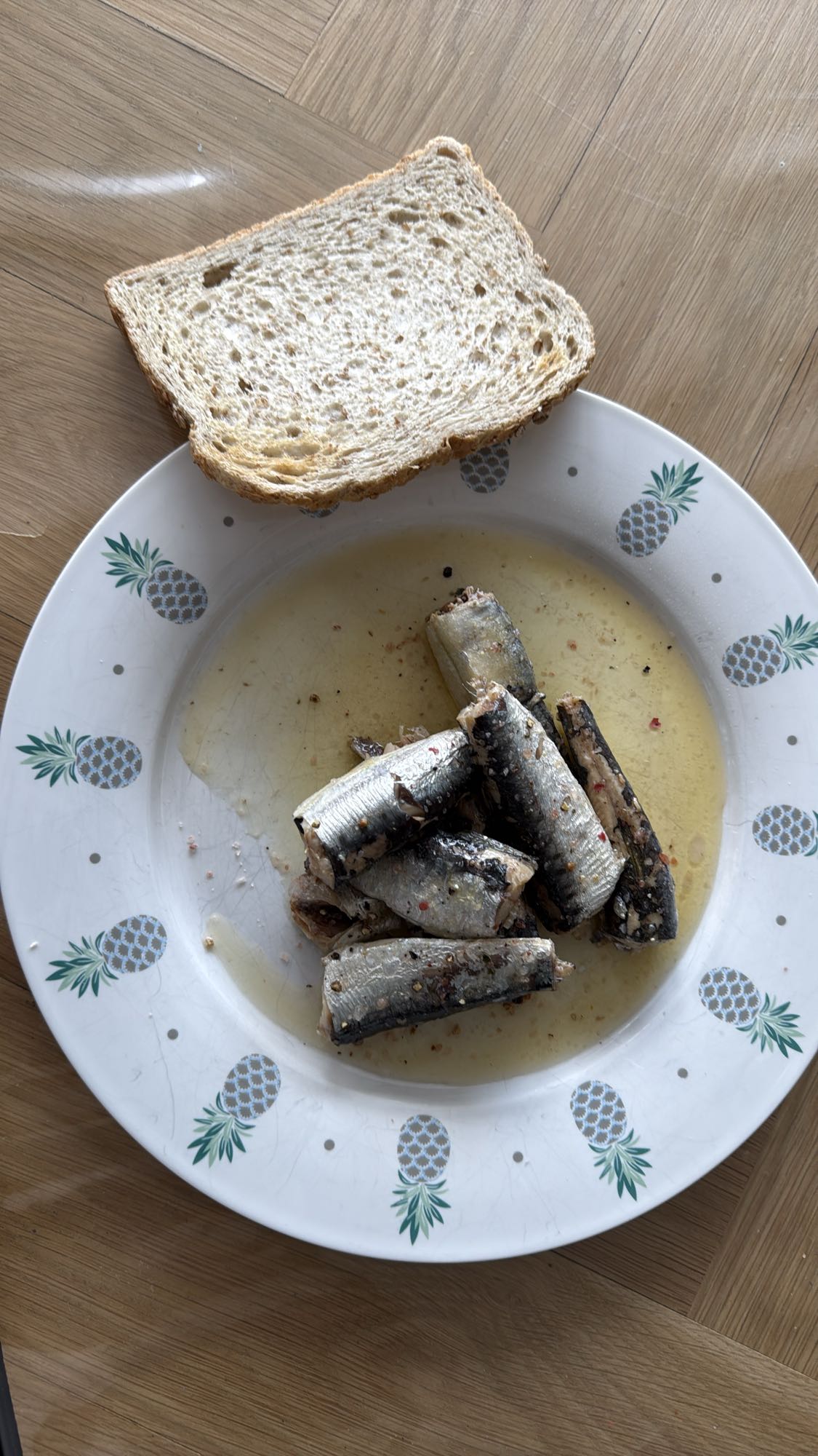 Sardines with Bread