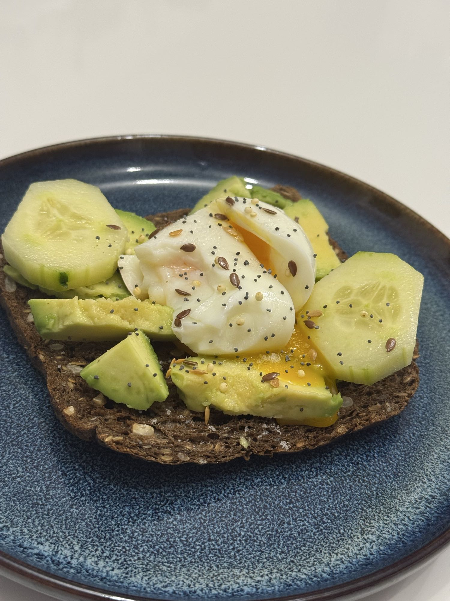 Tartine avocat œuf