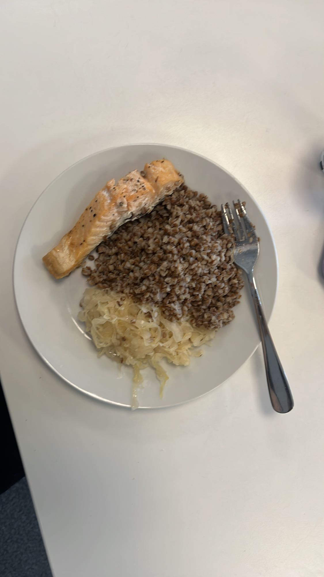 Salmon Buckwheat Plate