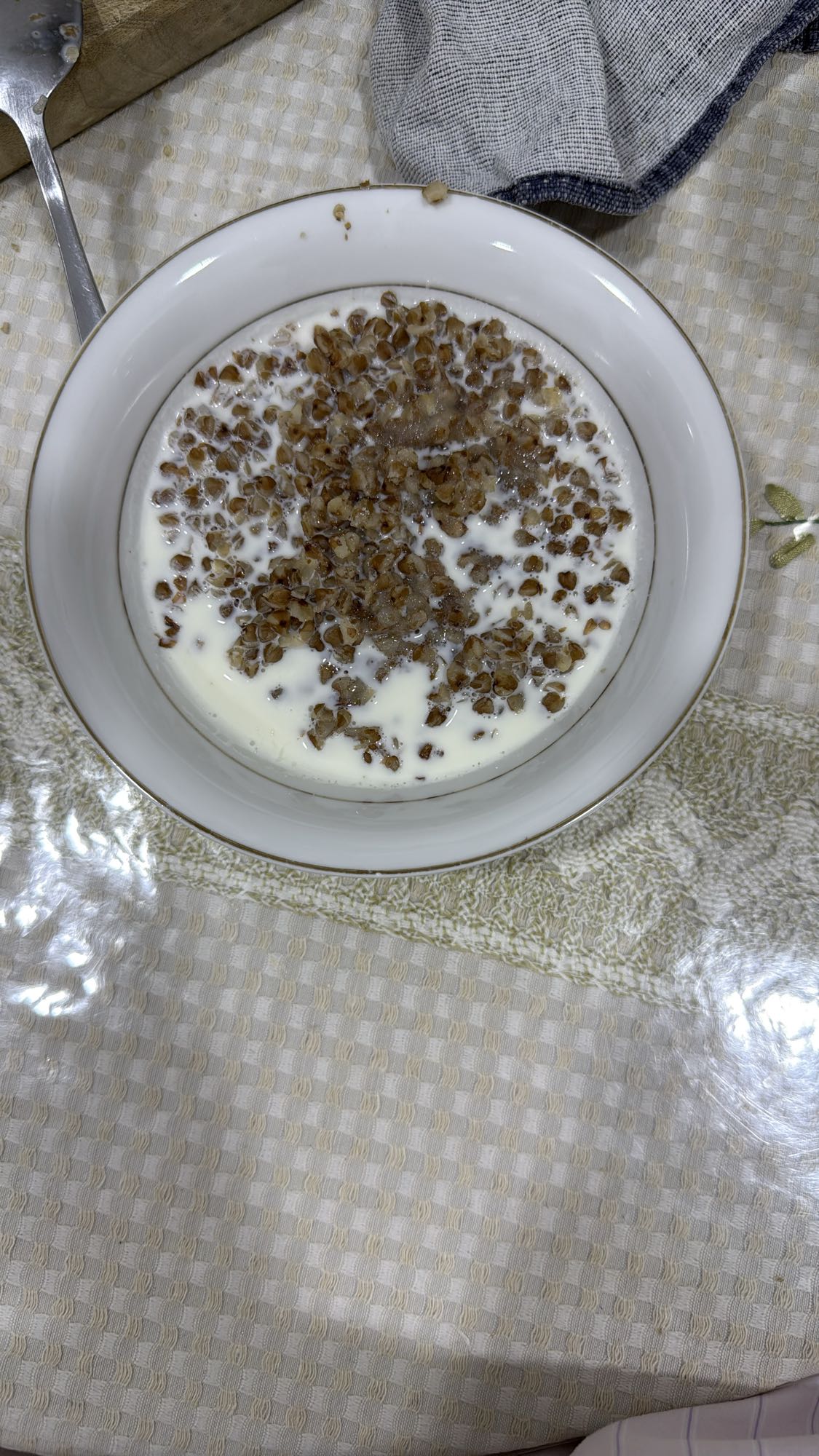 гречка с молоком